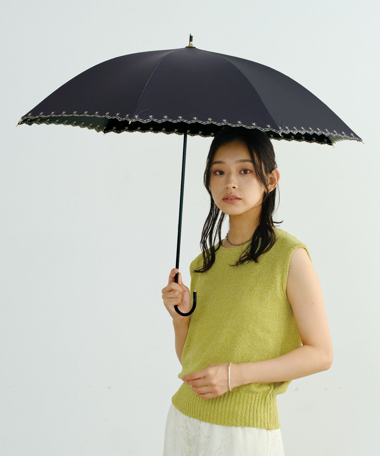 遮光星柄スカラップ 日傘 長傘 晴雨兼用 Wpc. | 【公式】Wpc. ONLINE STORE