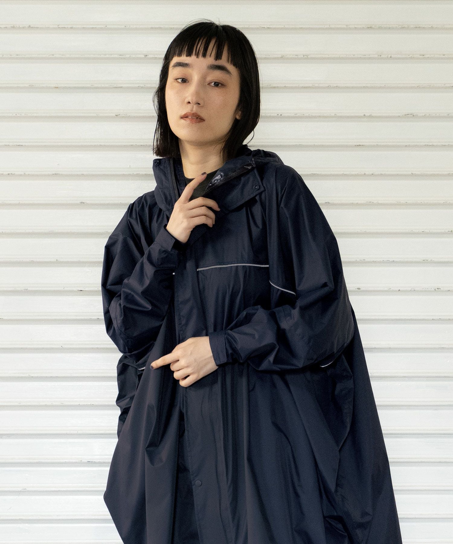 レインバイシクルスリーブポンチョ W by Wpc. レインポンチョ 送料無料