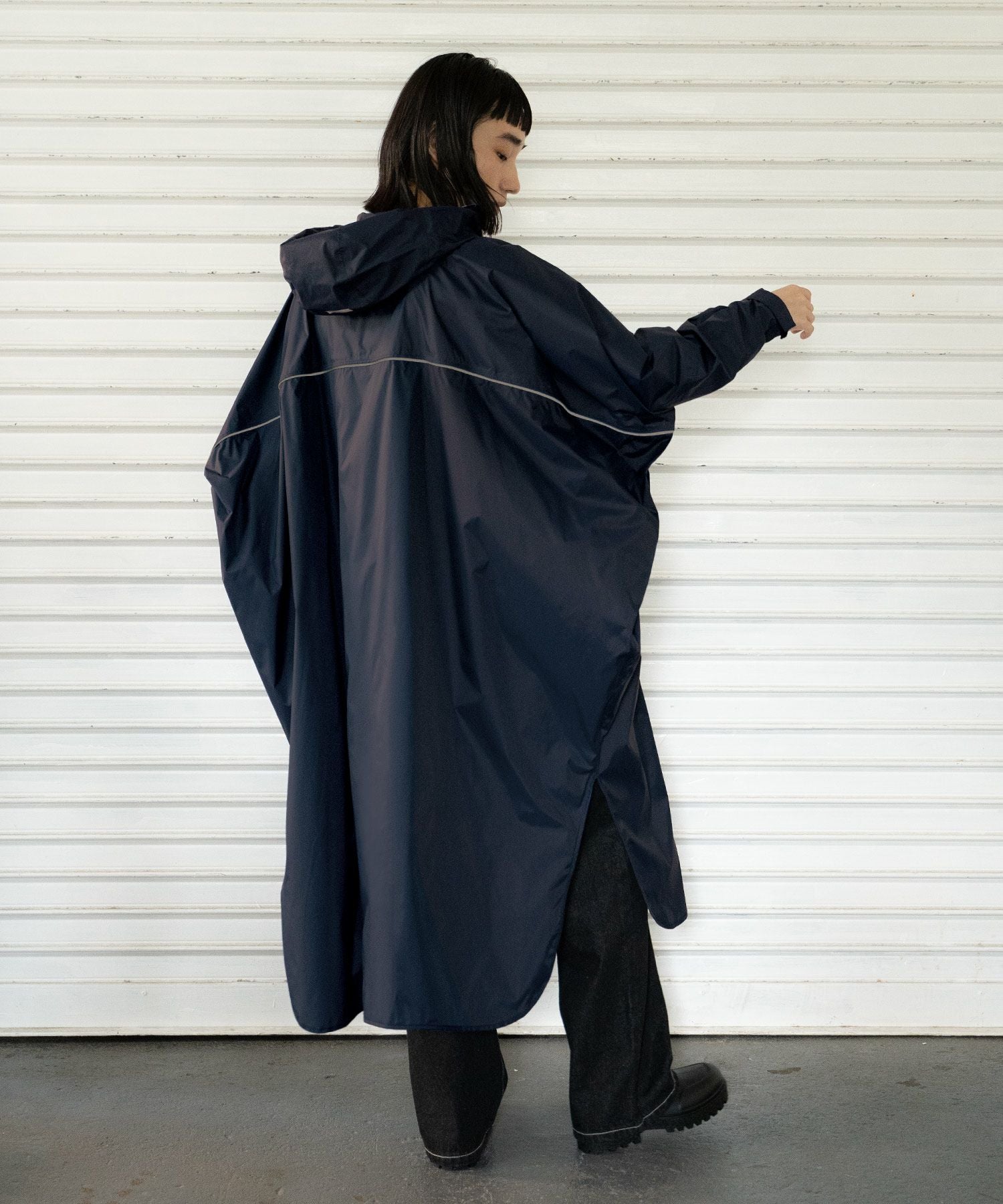 レインバイシクルスリーブポンチョ W by Wpc. レインポンチョ 送料無料