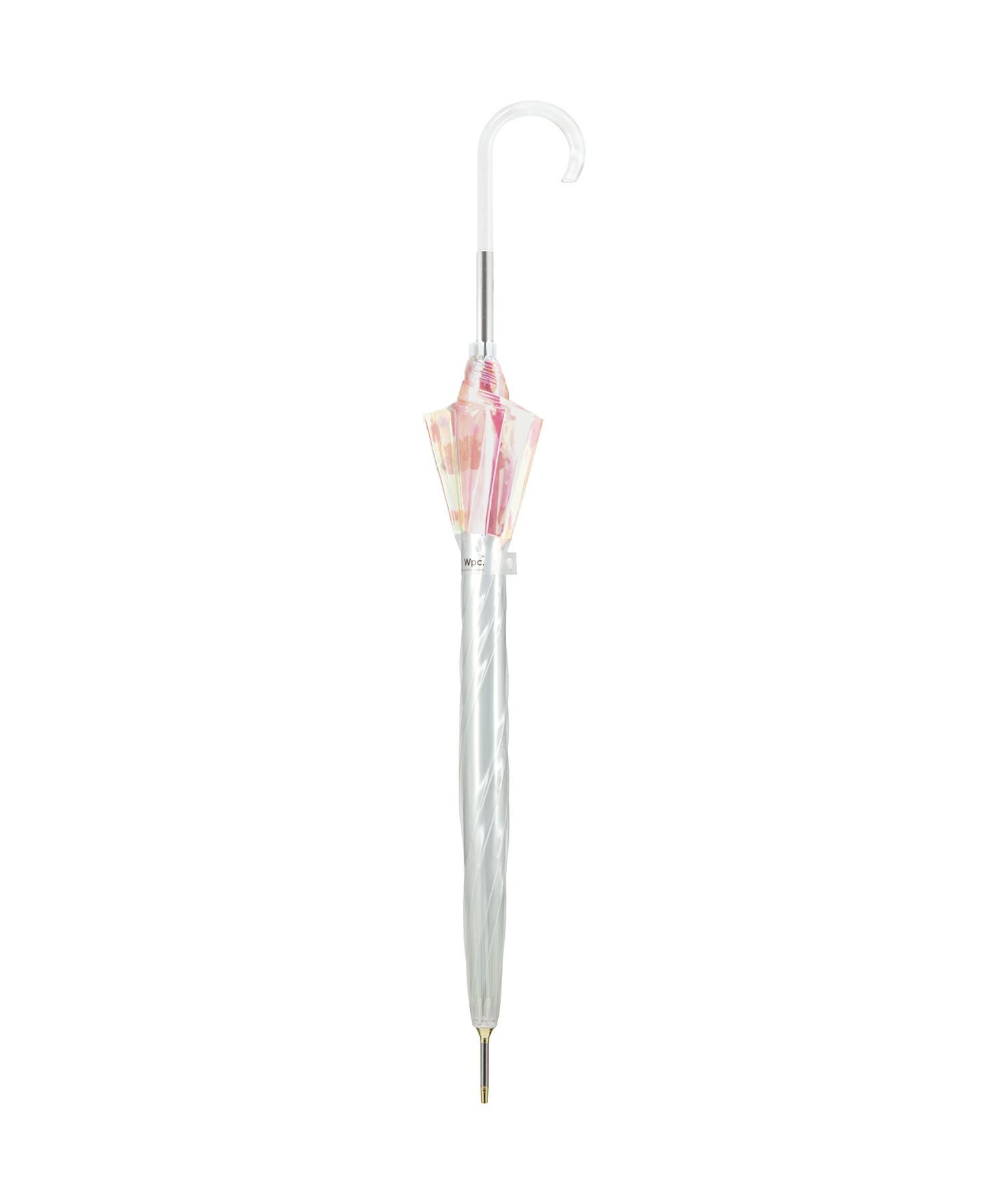 プリントドームシャイニーアンブレラ shiny plastic umbrella 長傘