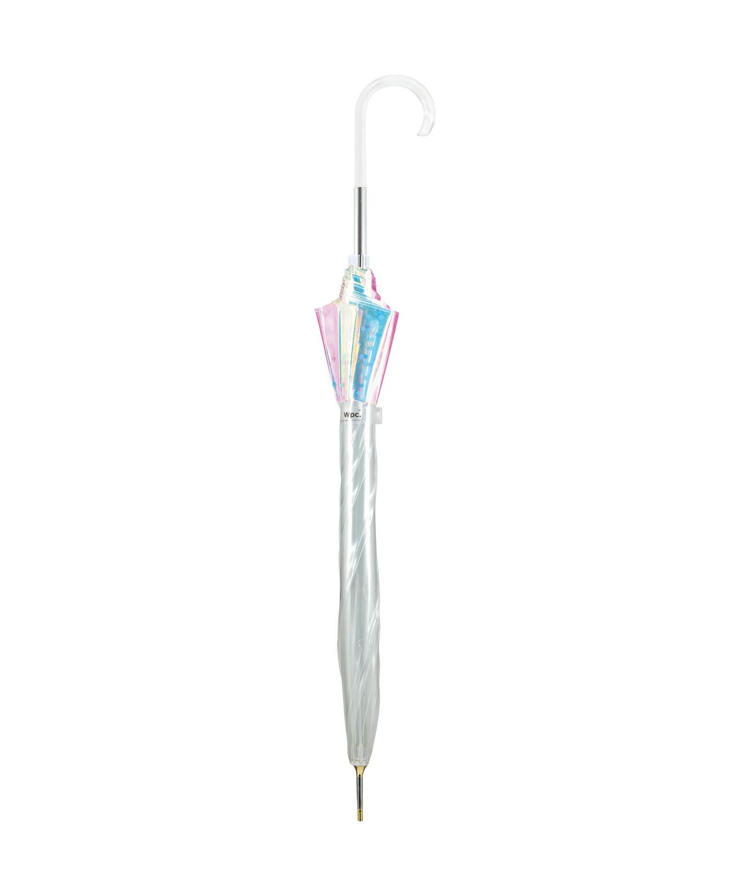 プリントドームシャイニーアンブレラ shiny plastic umbrella 長傘
