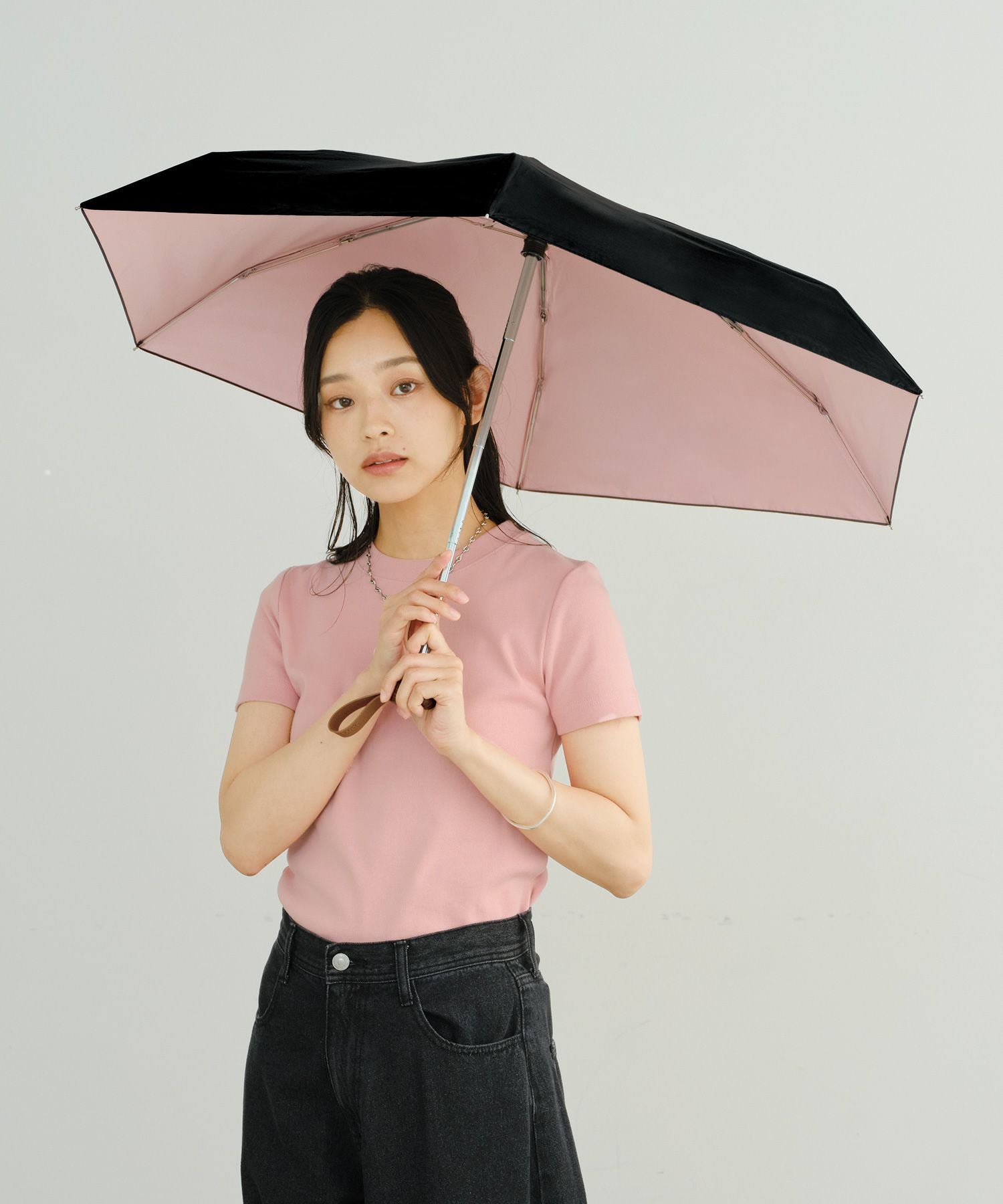 遮光インサイドカラータイニー Wpc. ギフト対象 日傘 折りたたみ tiny