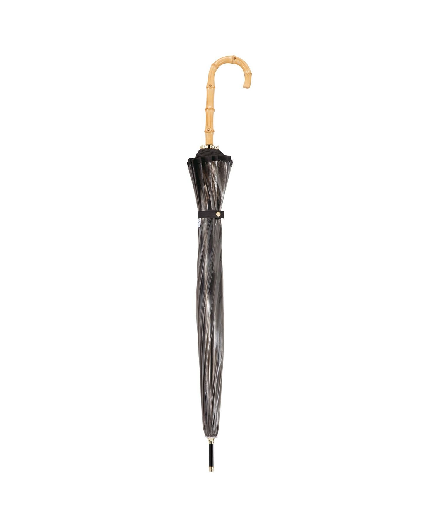 ディスプレイ用　巨大ビニール傘　ワイド１７６ｃｍ 36本組】ビニール傘 スーパービッグ透明ジャンプ傘 75cm ブラック｜傘