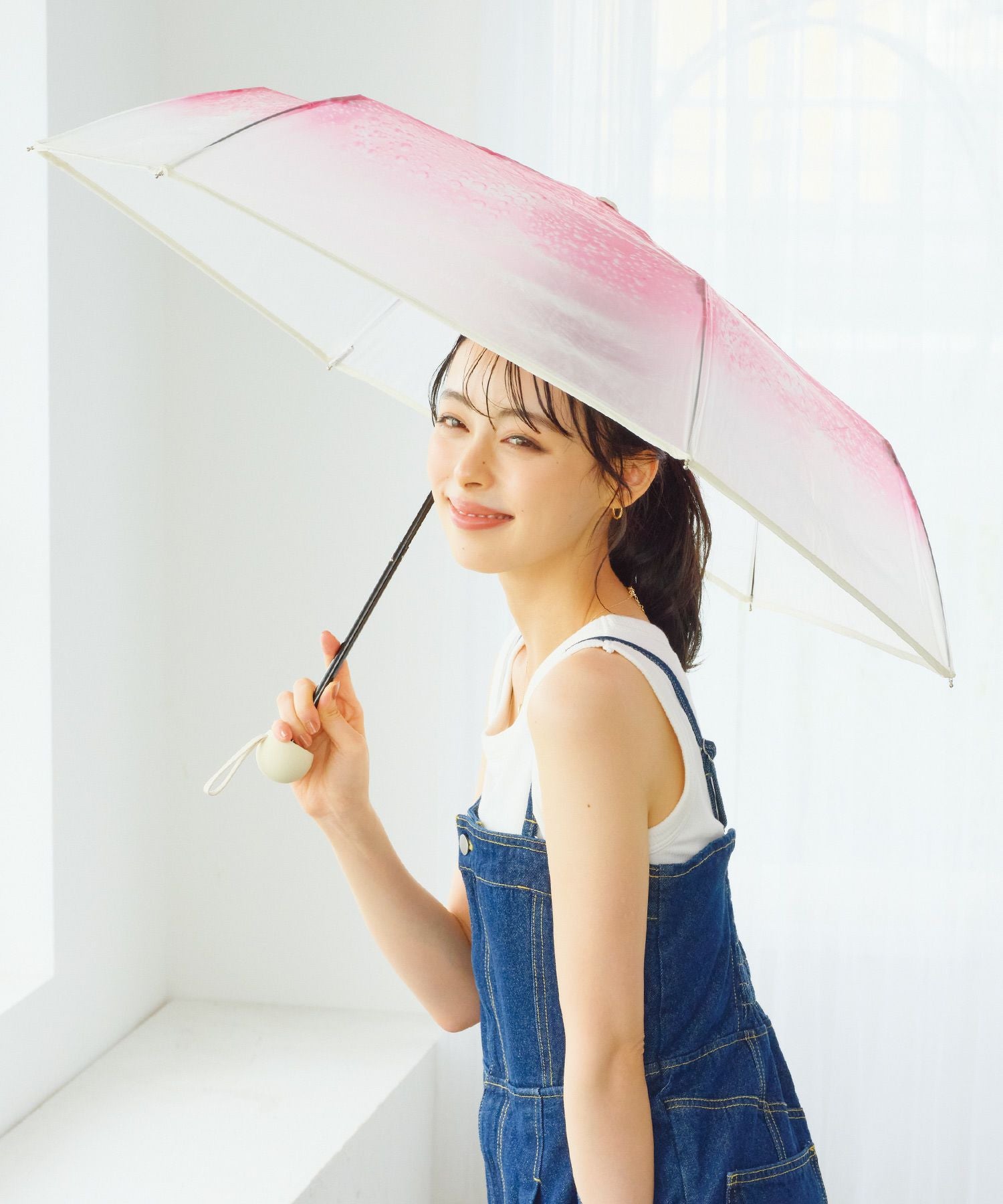 旅する喫茶×Wpc. クリームソーダアンブレラ ミニ 雨傘 折りたたみ