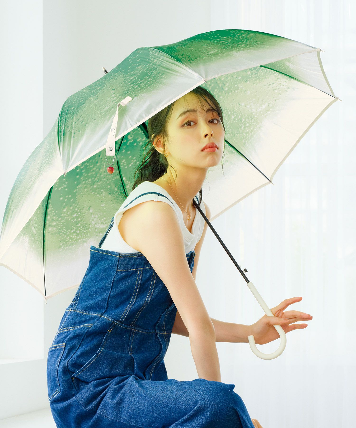 旅する喫茶×Wpc. クリームソーダアンブレラ 雨傘 ビニール傘