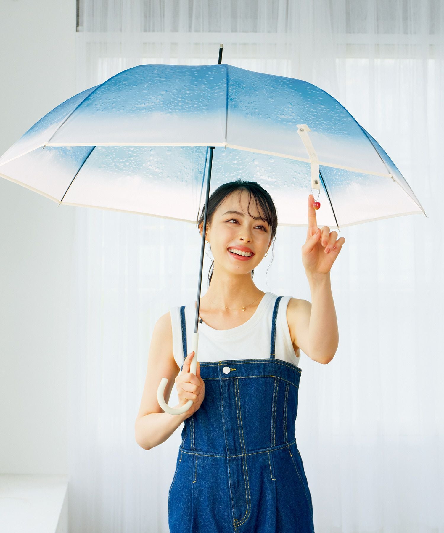 旅する喫茶×Wpc. クリームソーダアンブレラ 雨傘 ビニール傘