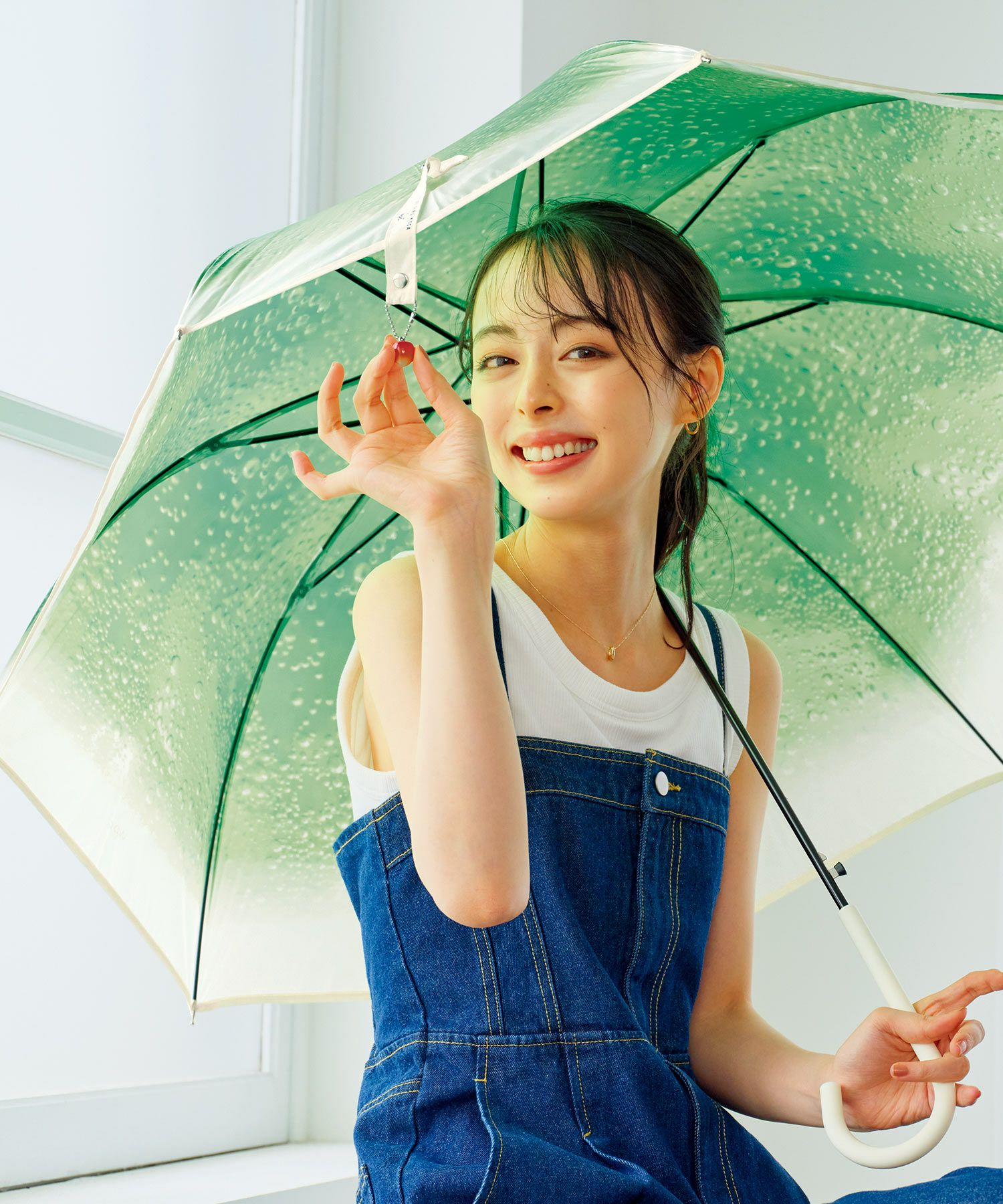旅する喫茶×Wpc. クリームソーダアンブレラ 雨傘 ビニール傘