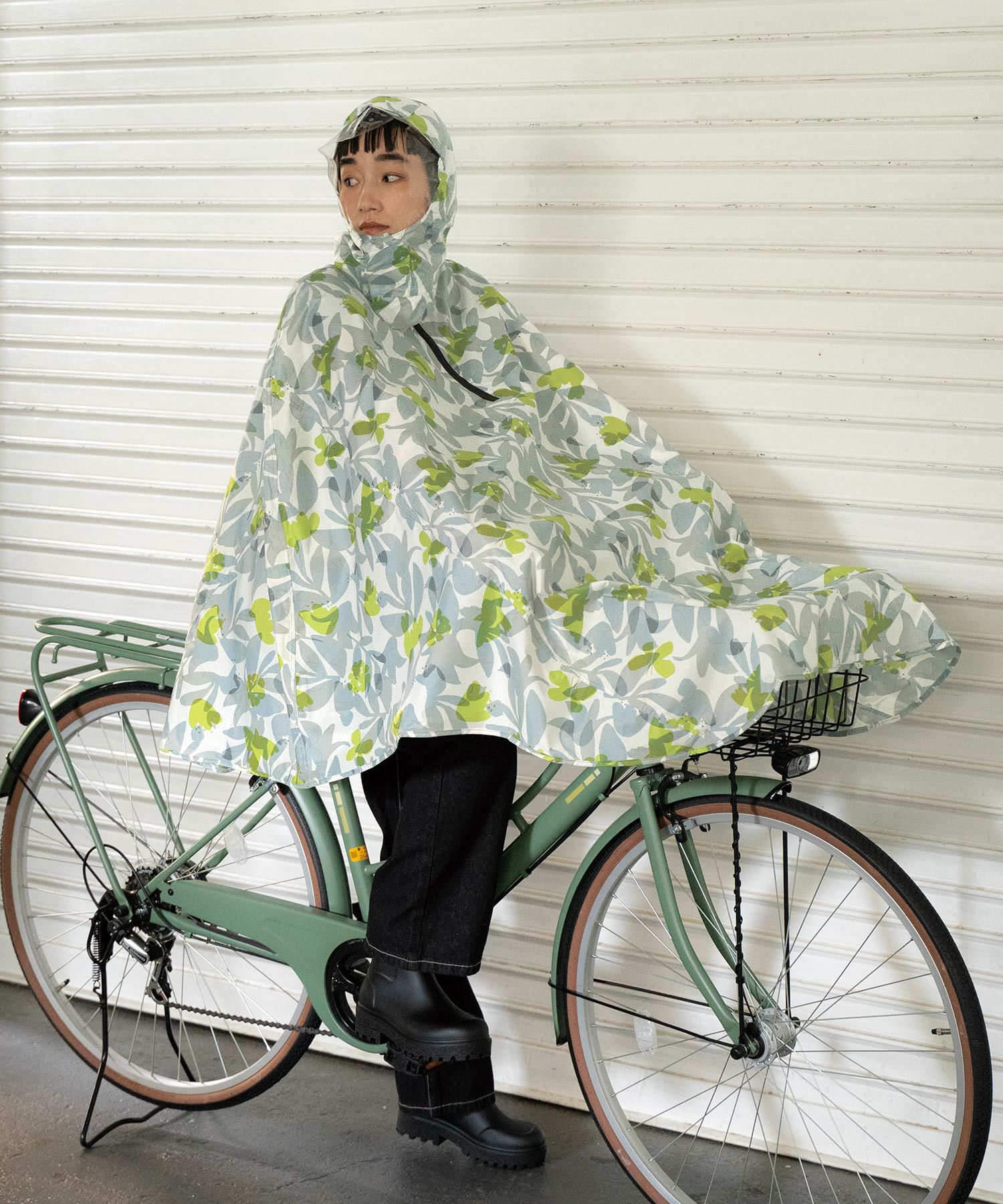 チャリーポンポン W by Wpc. ギフト対象 レインポンチョ 送料無料