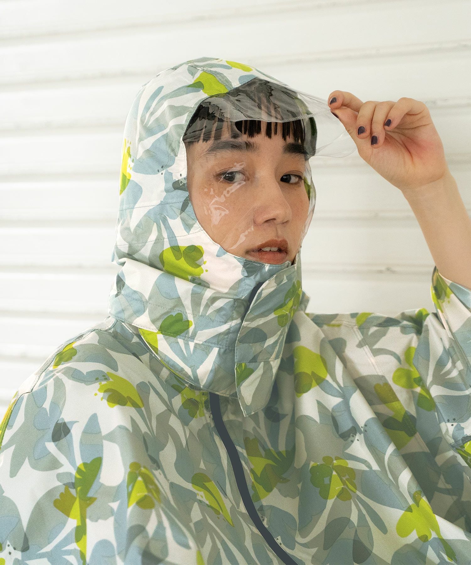 チャリーポンポン W by Wpc. ギフト対象 レインポンチョ 送料無料