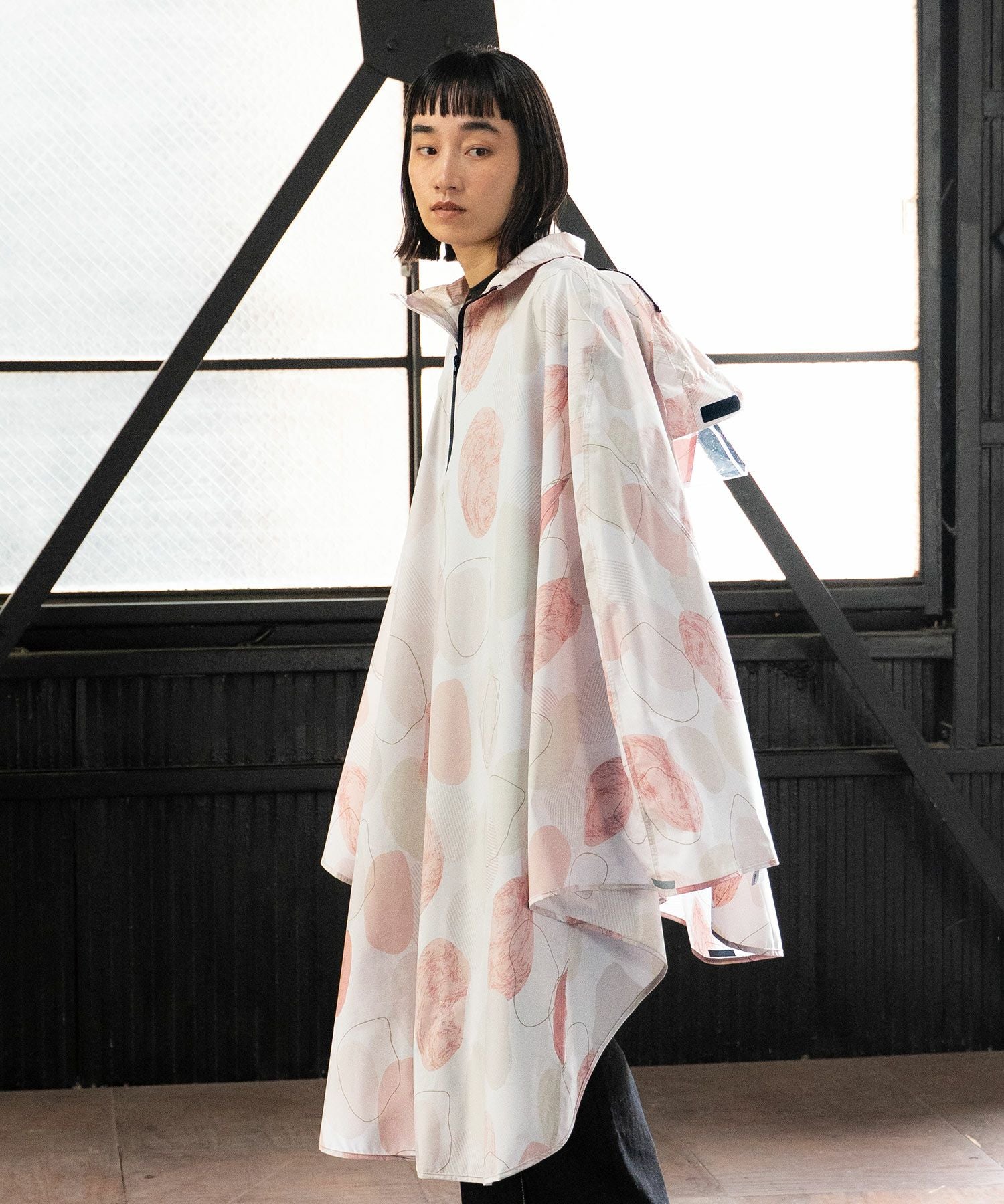 チャリーポンポン W by Wpc. ギフト対象 レインポンチョ 送料無料