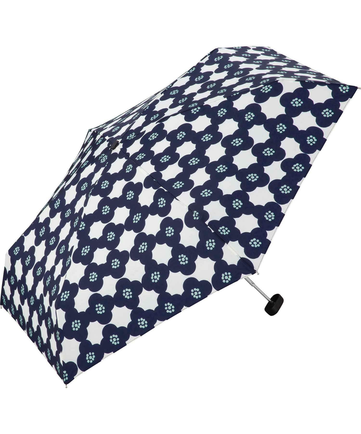 カメリア柄 折りたたみ傘 晴雨兼用 ゴムブレスレット2個ツキ カメリア ミニ Wpc. 雨傘 折りたたみ傘 晴雨兼用 ギフト対象 | 【公式