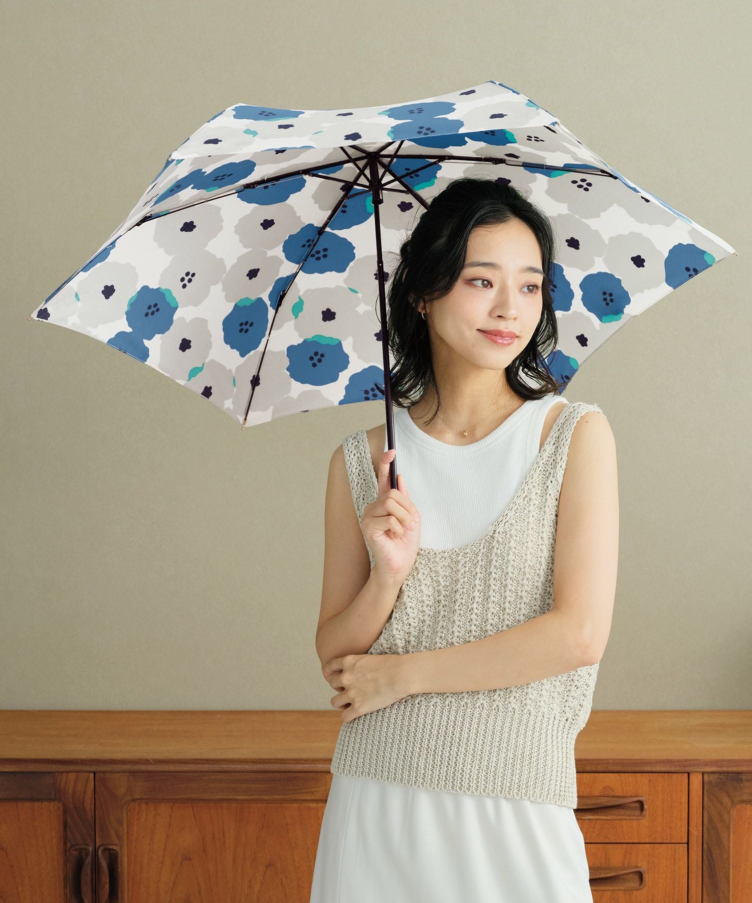 ピオニ ミニ Wpc. 雨傘 折りたたみ傘 晴雨兼用 ギフト対象 | 【公式