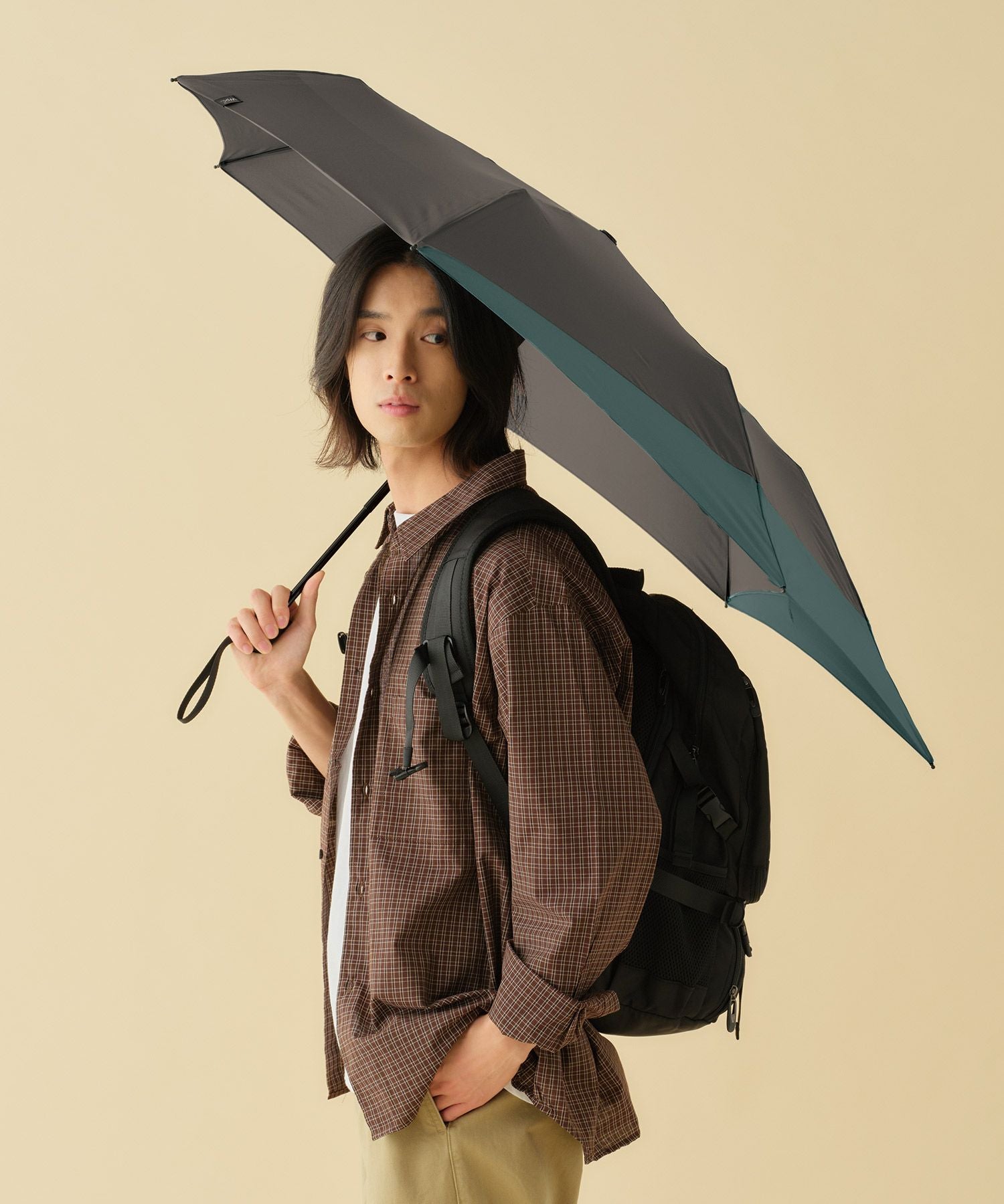 UNISEX BACK PROTECT FOLDING Wpc. 折りたたみ傘 雨傘 晴雨兼用 ギフト UNISEX BACK PROTECT FOLDING Wpc. 折りたたみ傘 雨傘 晴雨兼用 ギフト