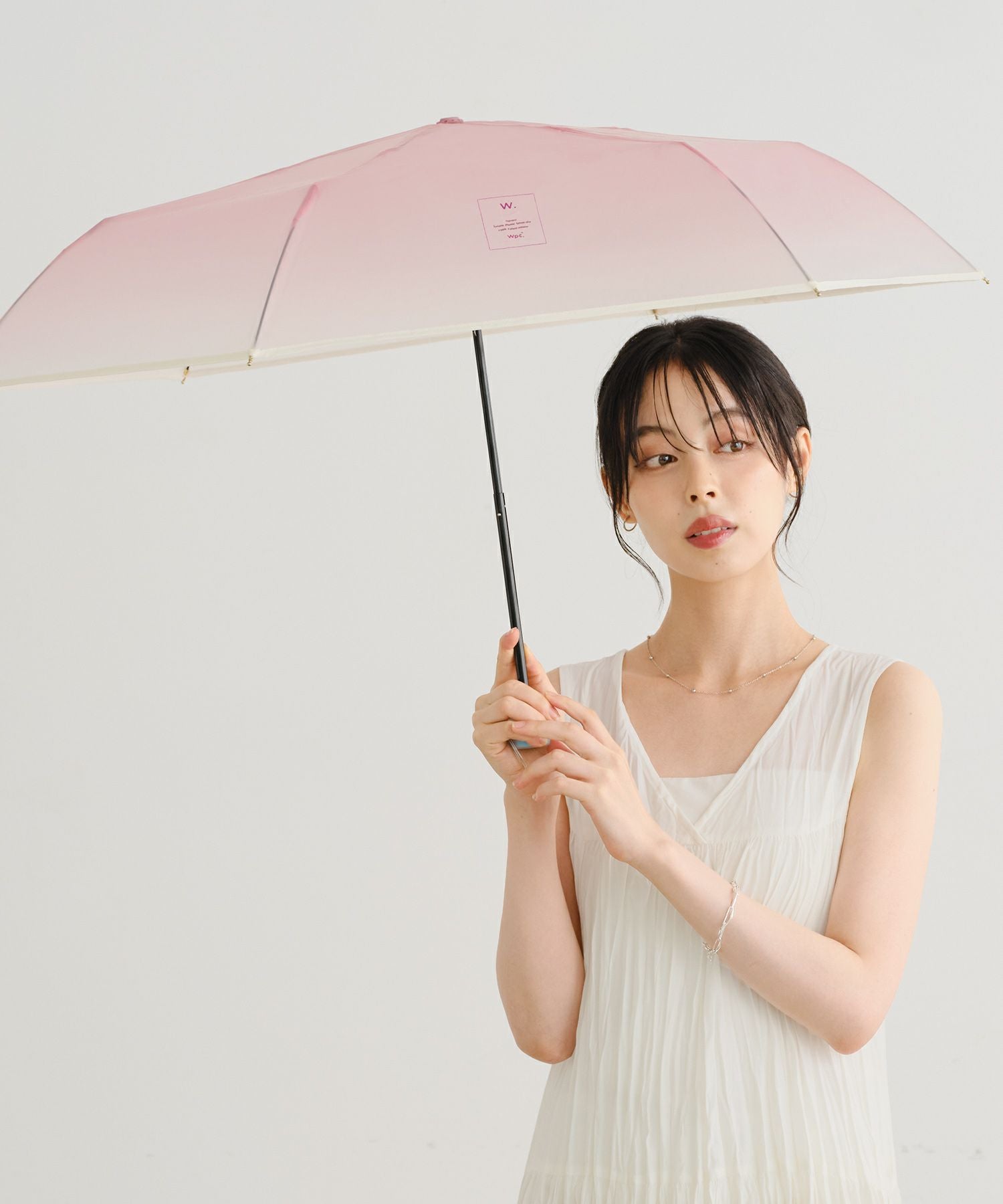 コスメティックアンブレラ ミニ Wpc. 雨傘 折りたたみ傘 ビニール傘