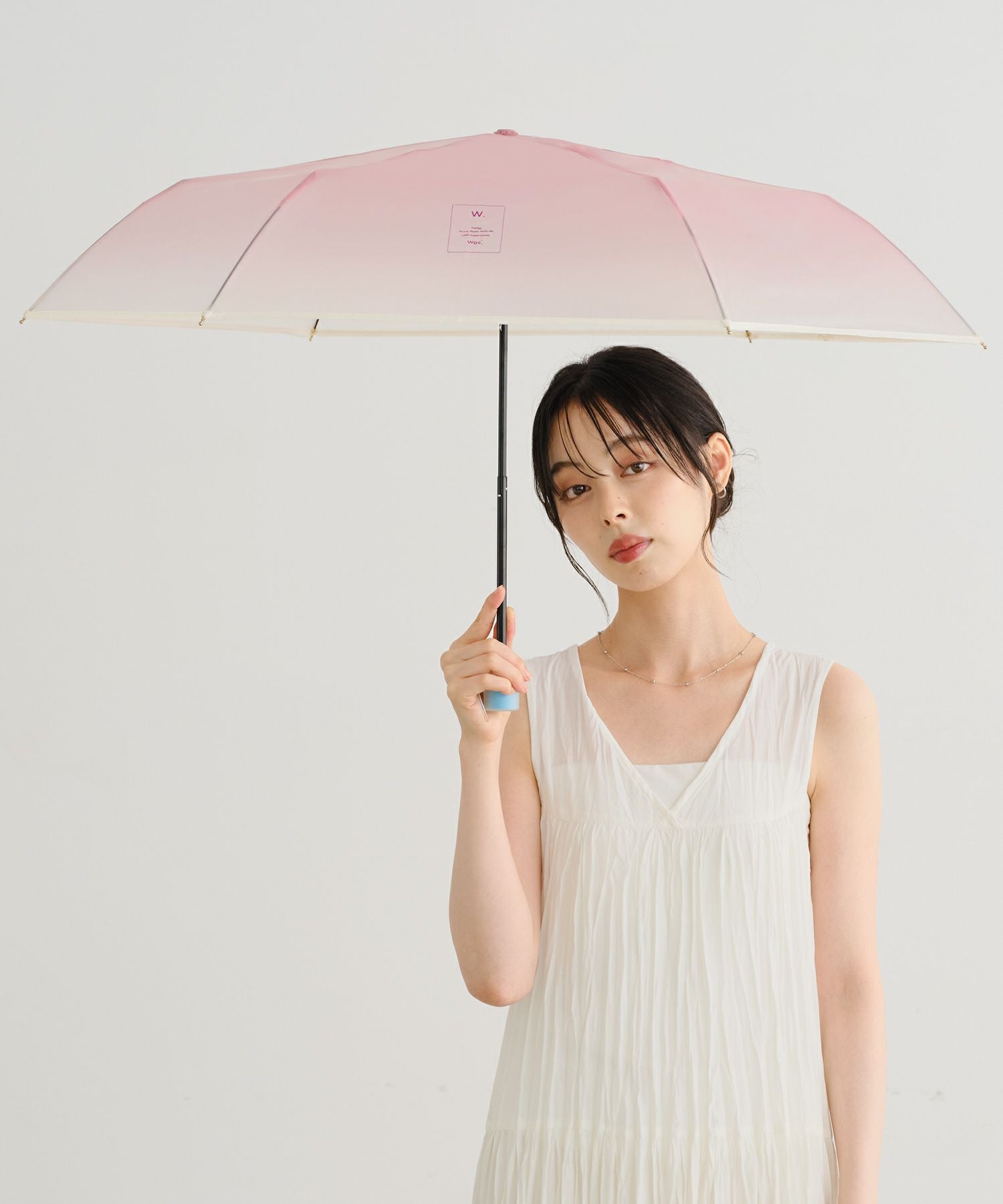 コスメティックアンブレラ ミニ Wpc. 雨傘 折りたたみ傘 ビニール傘