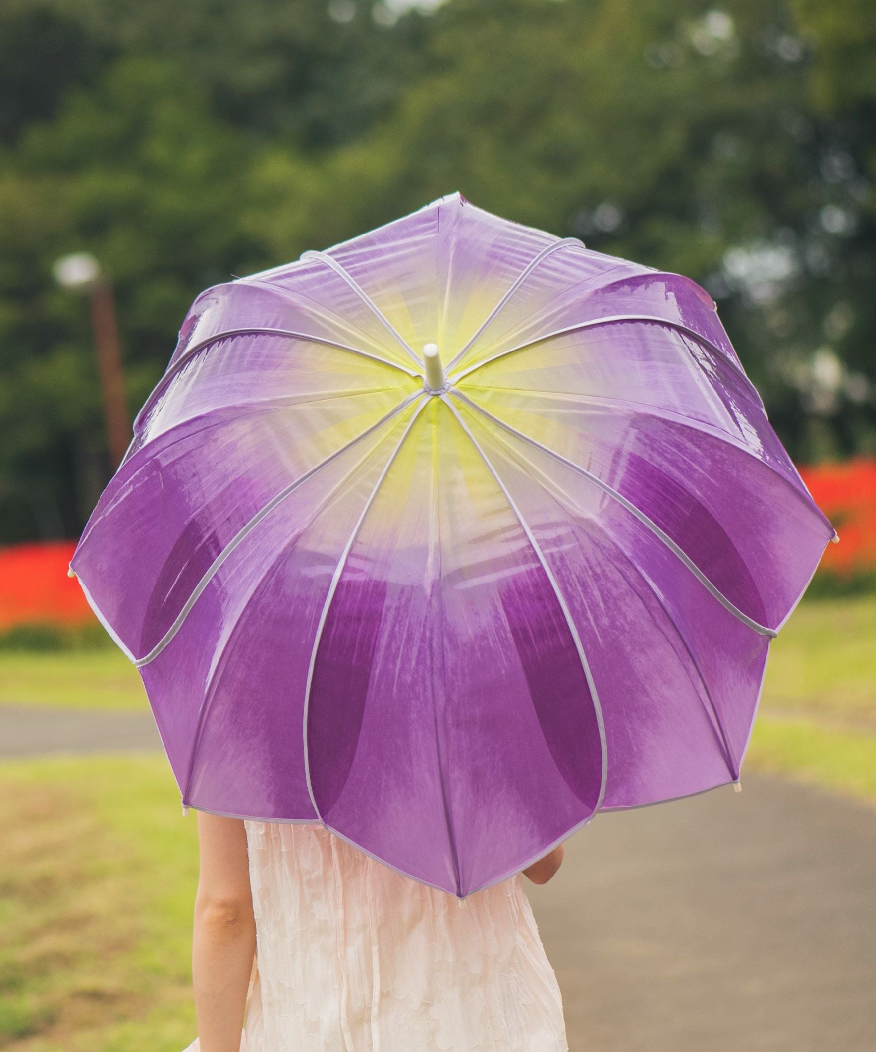 期間限定15％OFF】チューリップアンブレラ Wpc. 雨傘 ビニール傘 長傘