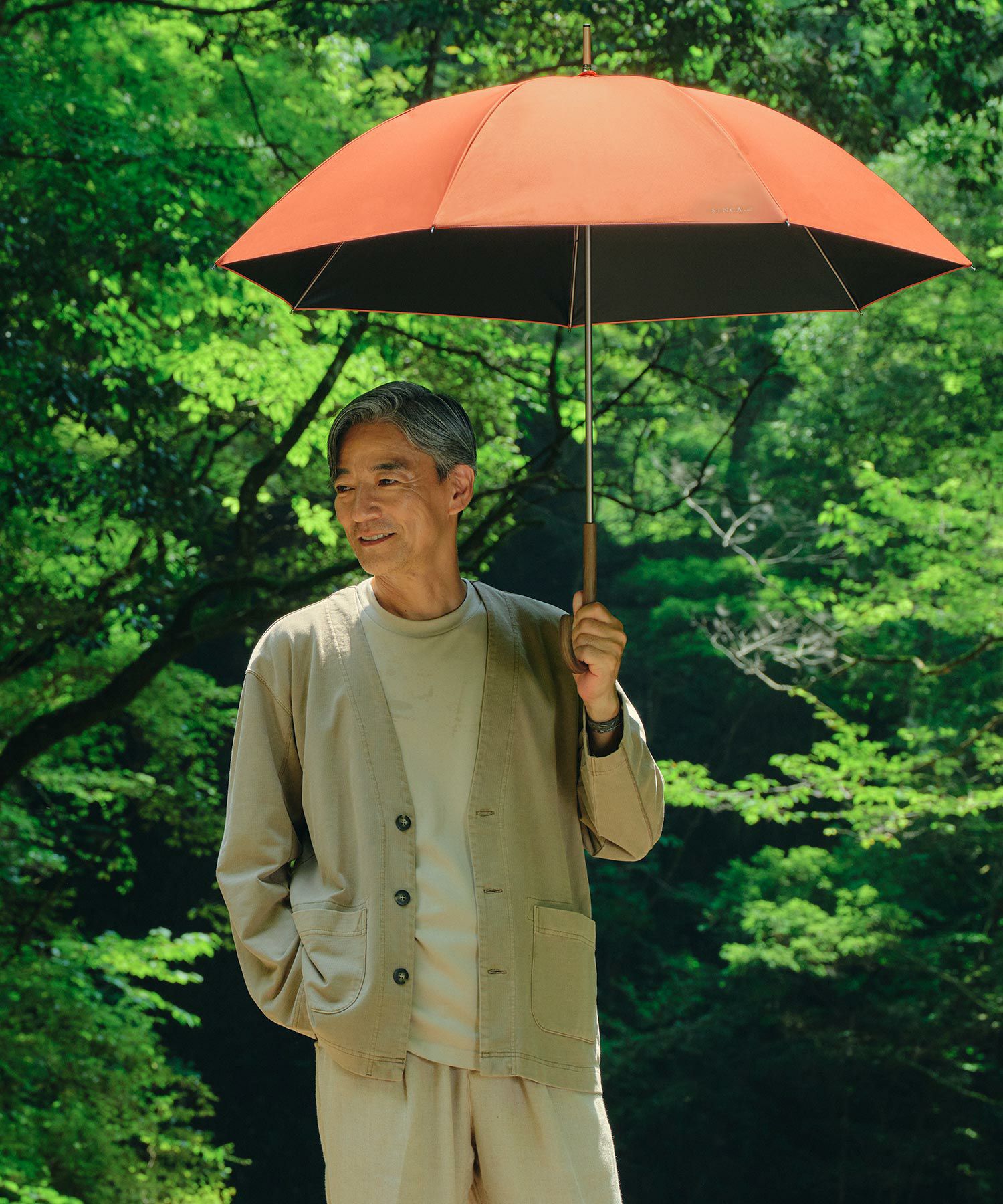 SiNCA（シンカ） LONG 60 送料無料 日傘 長傘 ユニセックス 晴雨兼用