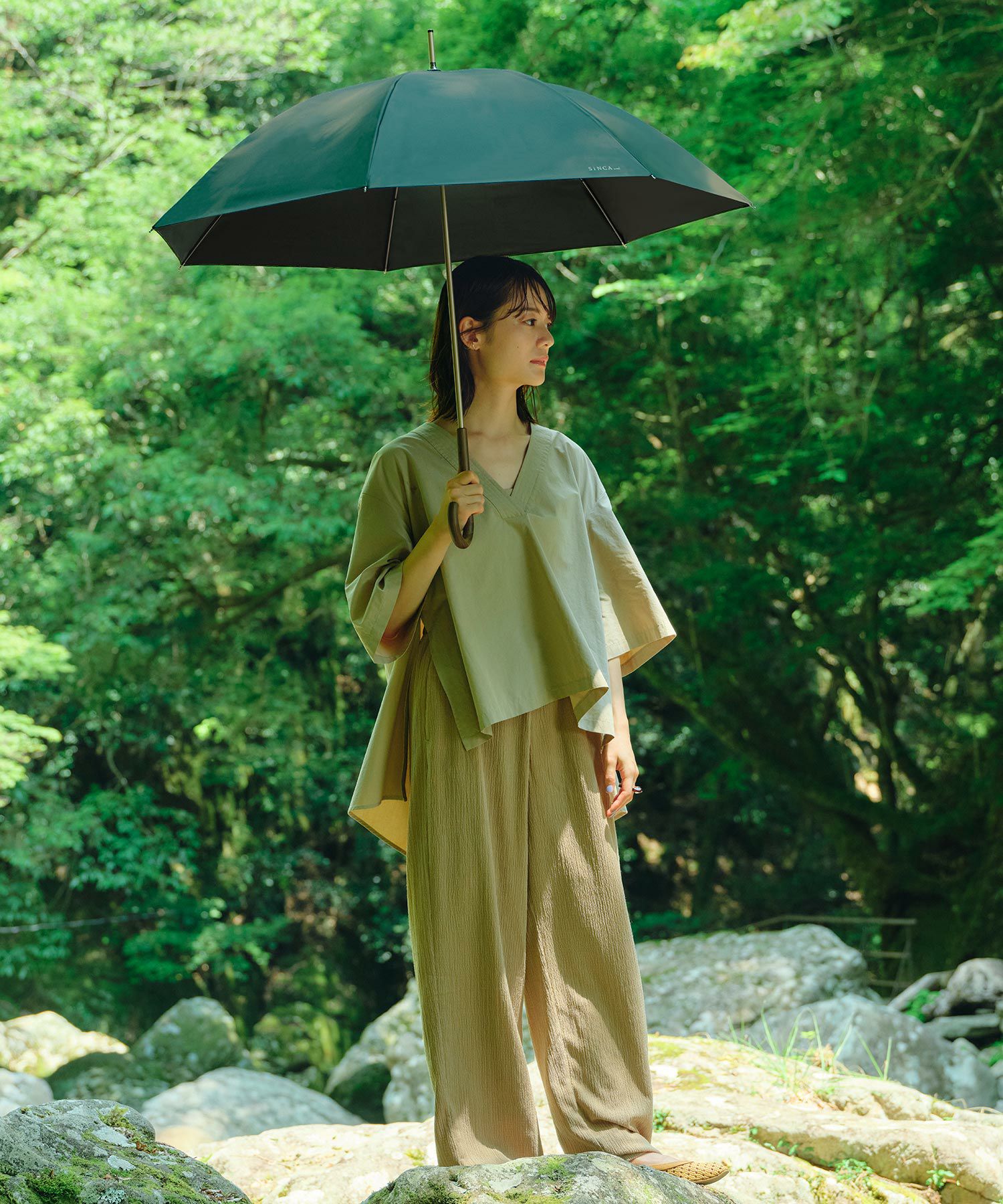 SiNCA（シンカ） LONG 60 送料無料 日傘 長傘 ユニセックス 晴雨兼用