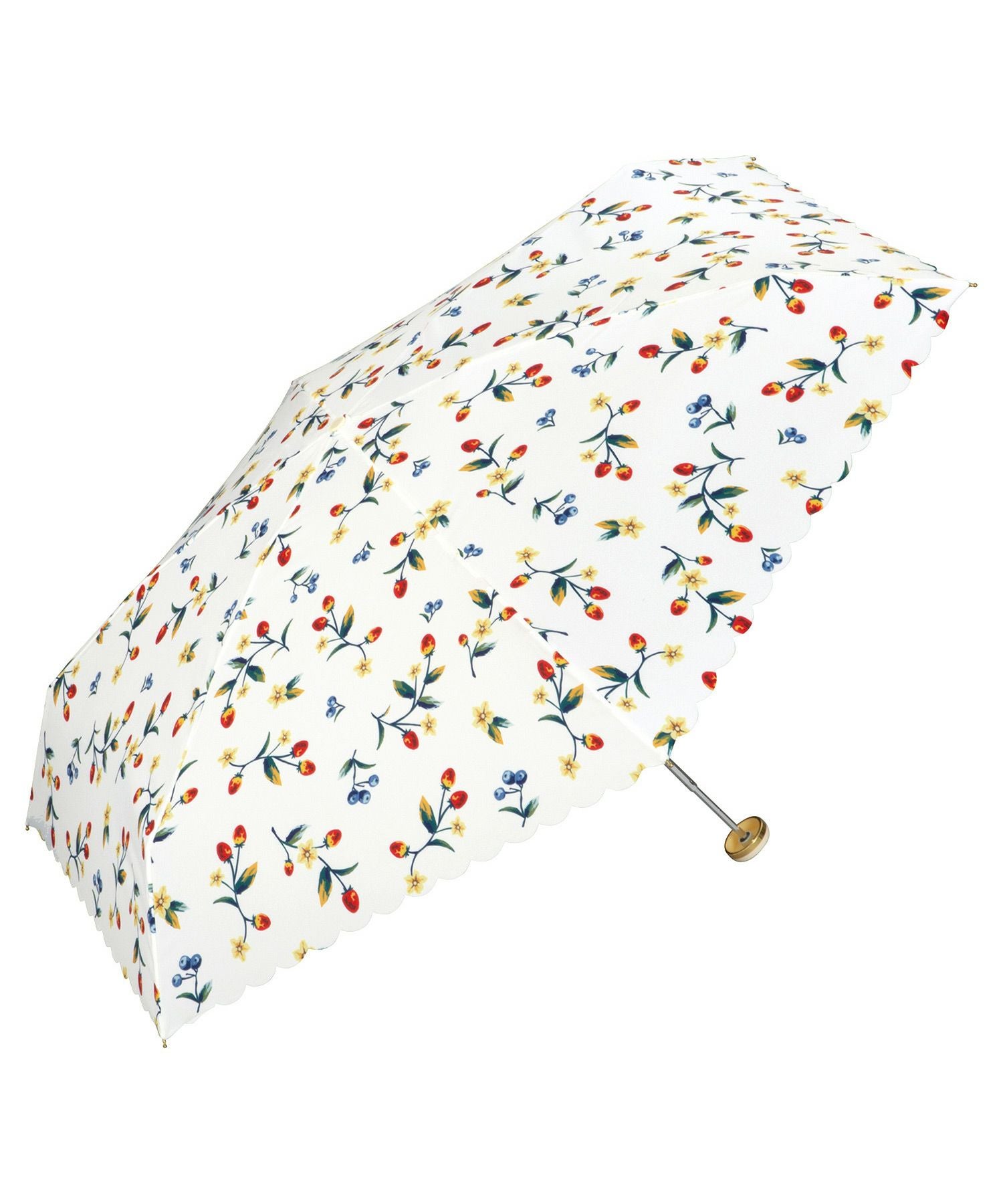 ストロベリーガーデン ミニ Wpc. 雨傘 折りたたみ 晴雨兼用 ギフト対象