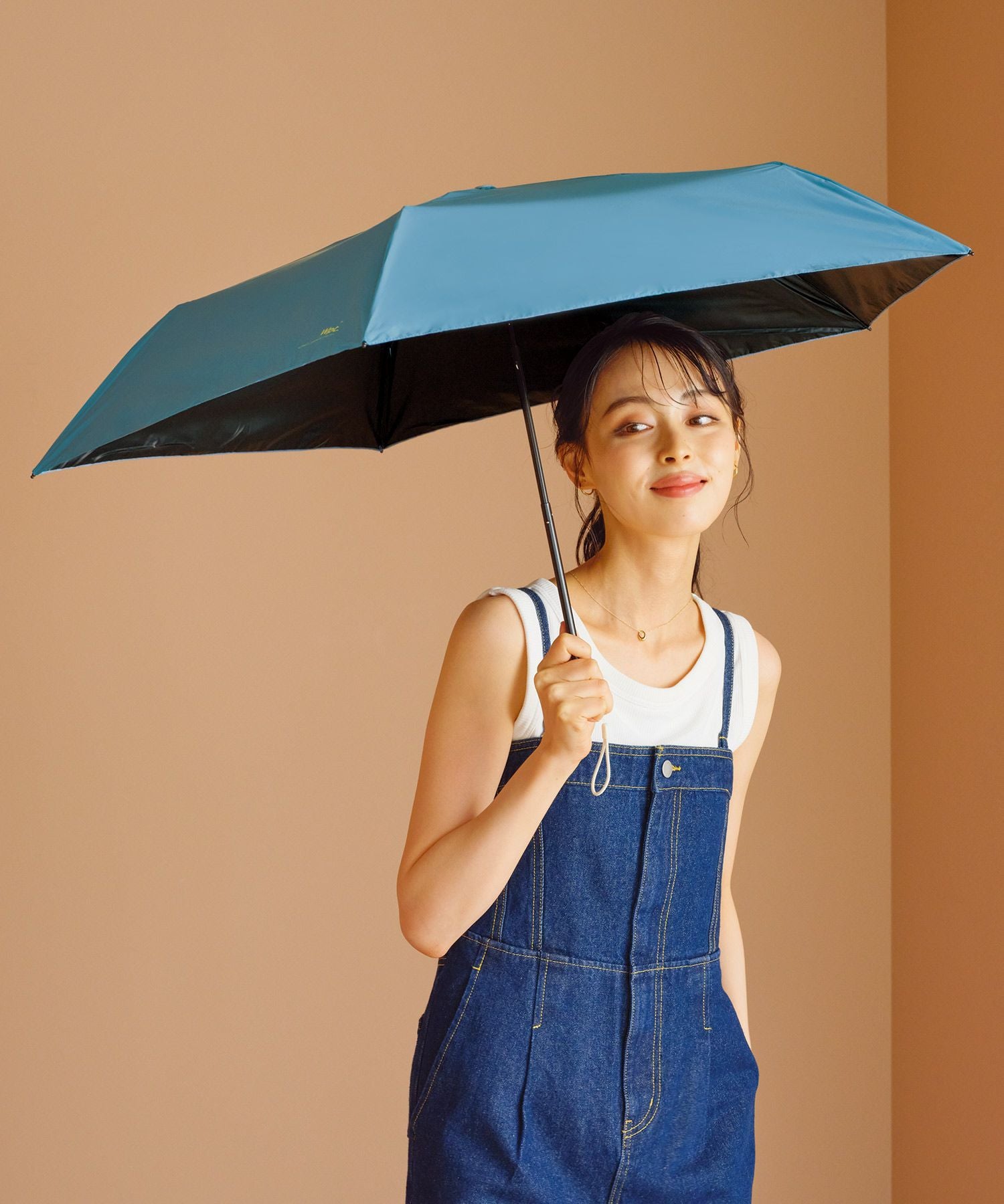 遮光軽量 ソリッド ミニ Wpc. ギフト対象 日傘 折りたたみ 晴雨兼用
