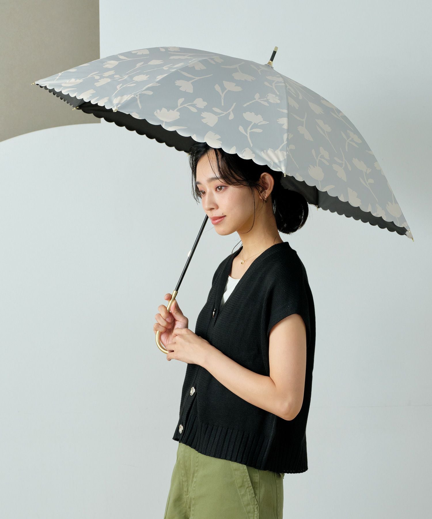 遮光フラワーシャドウ Wpc. 日傘 長傘 晴雨兼用 | 【公式】Wpc. ONLINE