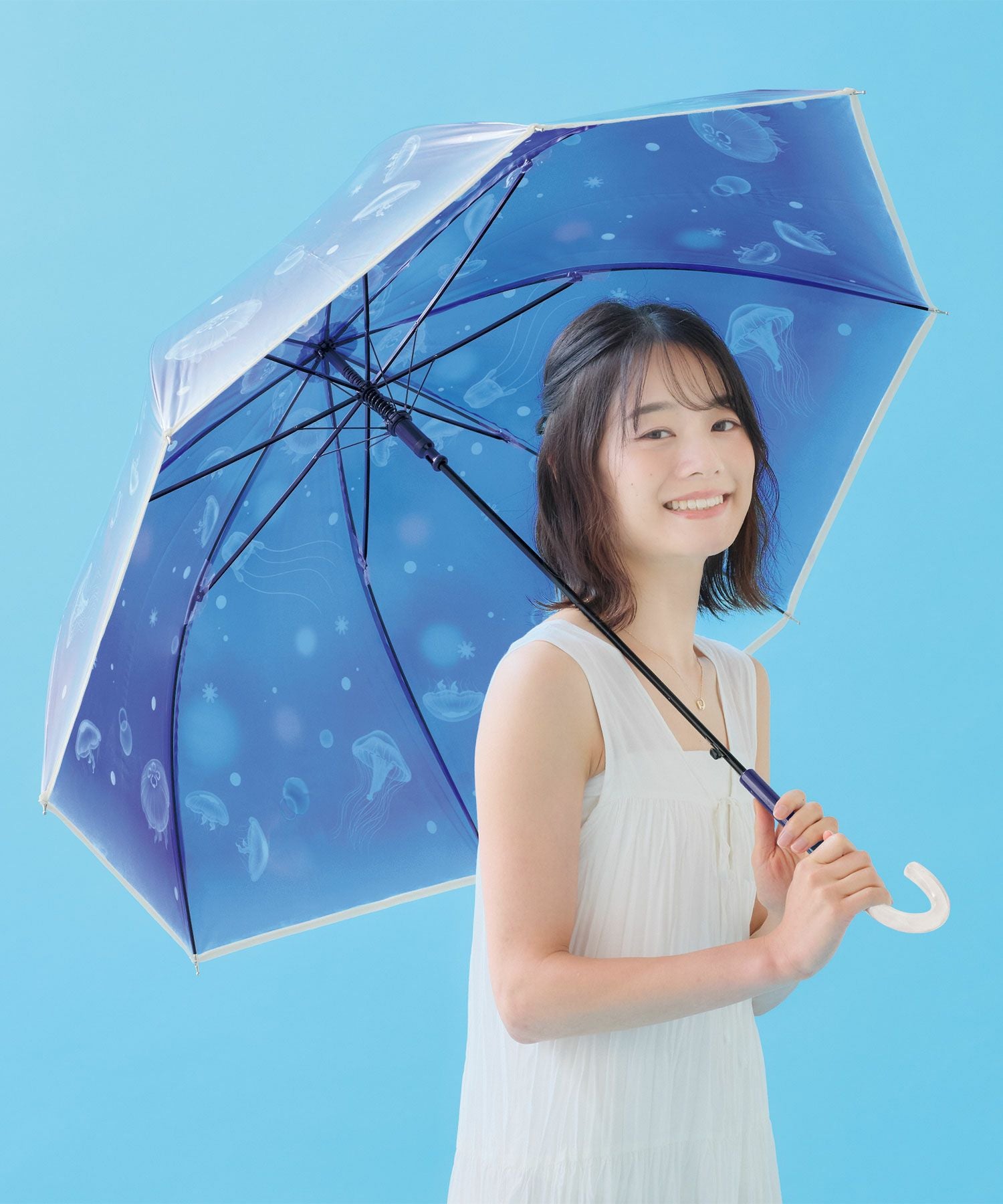 えのすい× Wpc. アンブレラ おはよう、大水槽 おやすみ 、くらげ 新