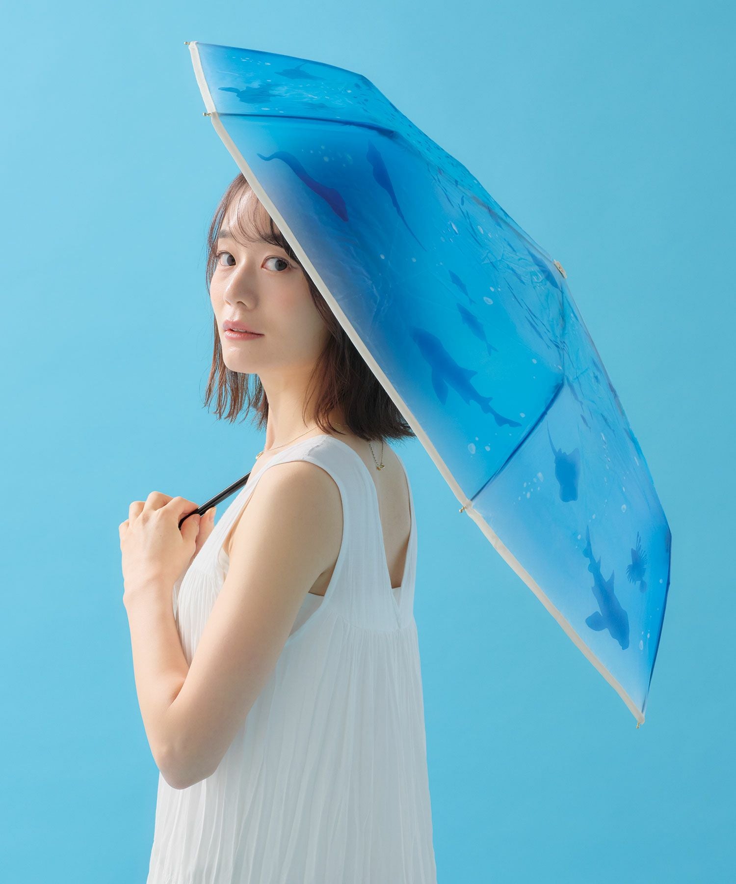 えのすい× Wpc. アンブレラ おはよう、大水槽 おやすみ 、くらげ 新
