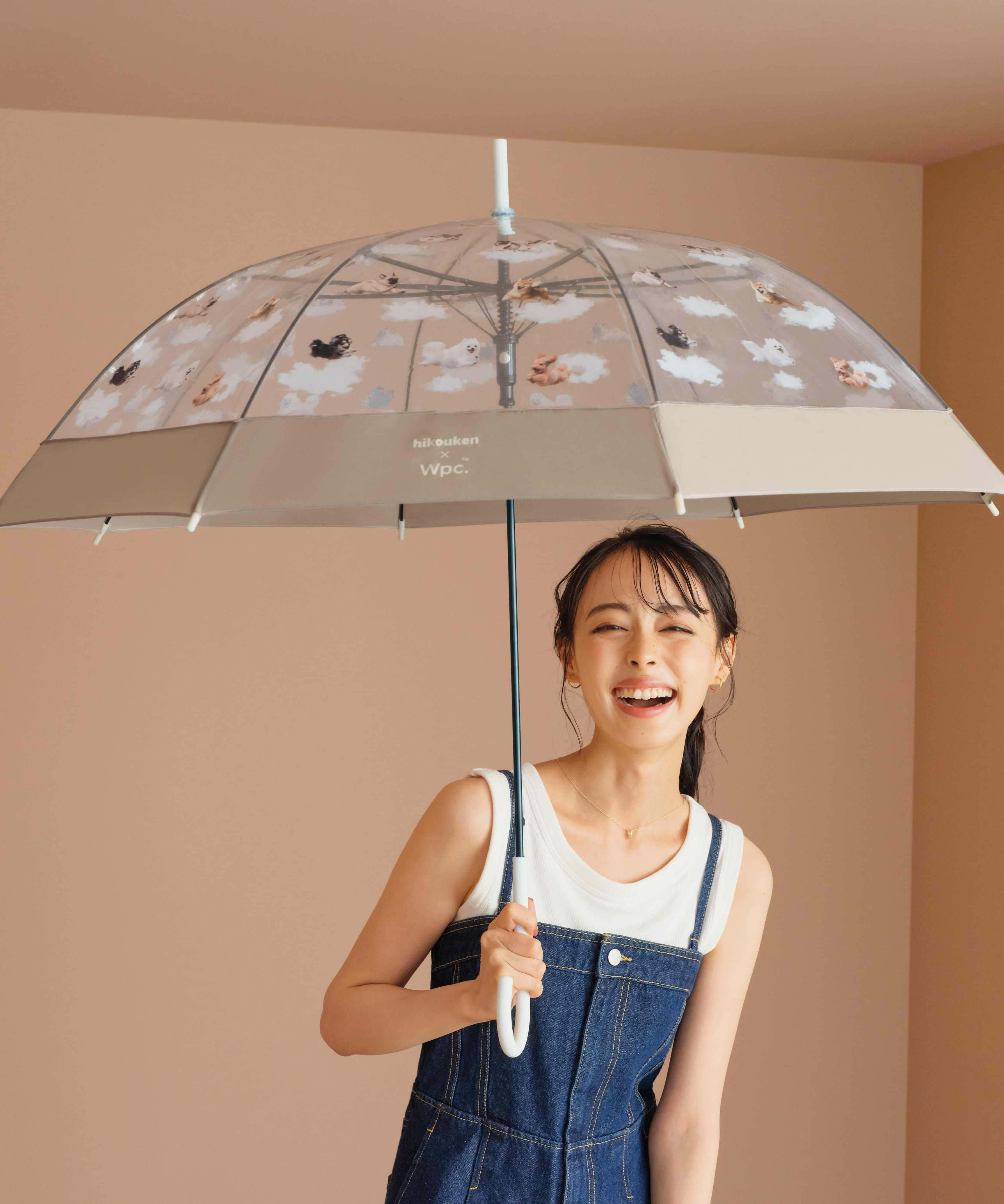 飛行犬×Wpc. 空飛ぶワンブレラ Wpc. ビニール傘 雨傘 長傘 ≪先行販売≫