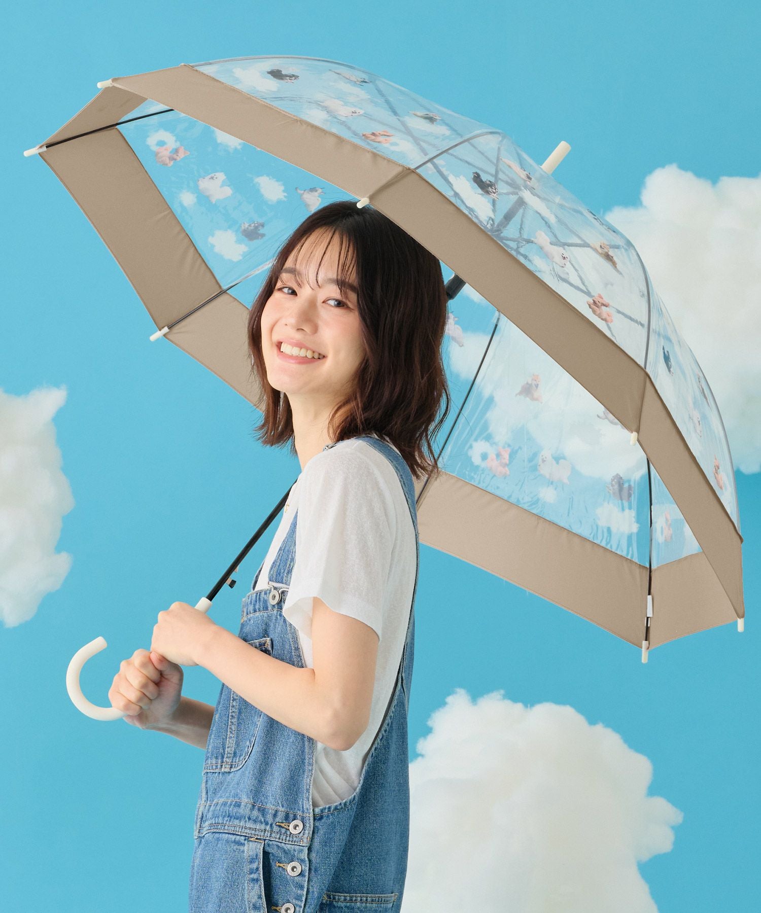飛行犬×Wpc. 空飛ぶワンブレラ Wpc. ビニール傘 雨傘 長傘 ≪先行販売≫