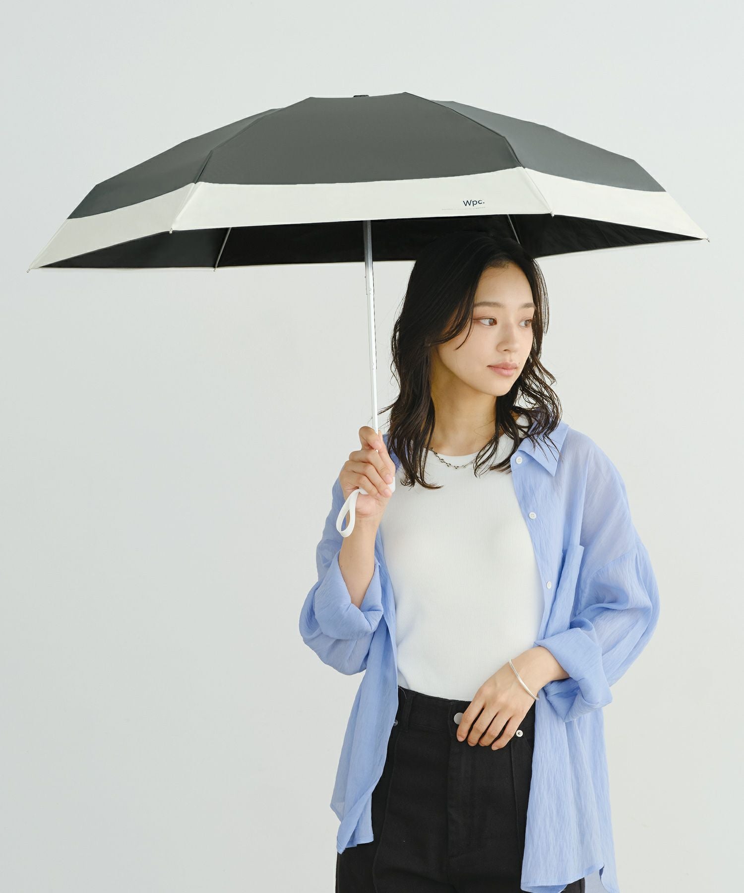 公式限定》遮光切り継ぎタイニー 53 EC Wpc. ギフト対象 日傘