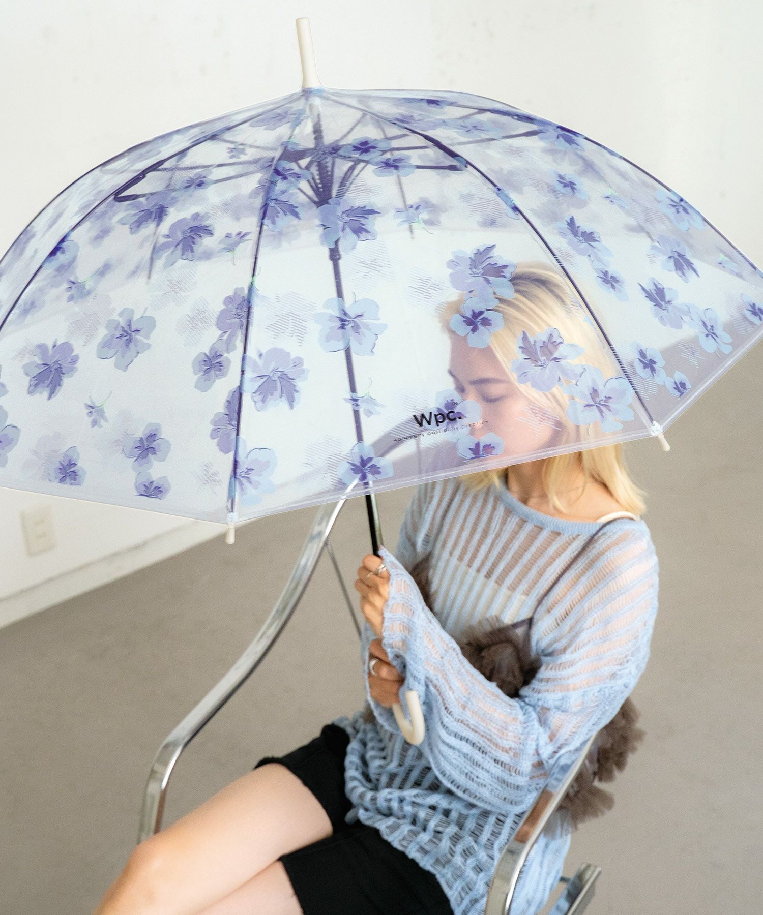 Wind-Resistant Clear Umbrella