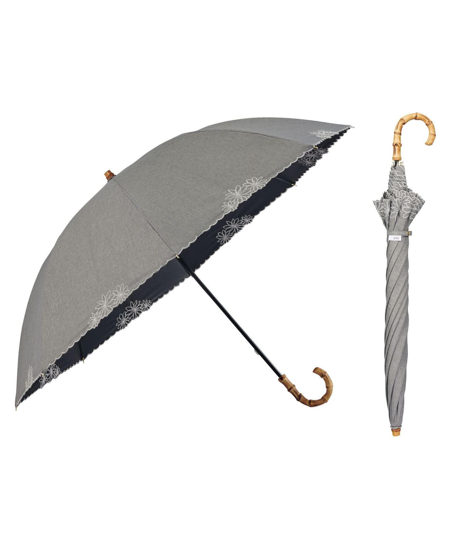公式限定》【大判60cm/長傘】UVO (ウーボ) 最強の日傘 大きめタイプ