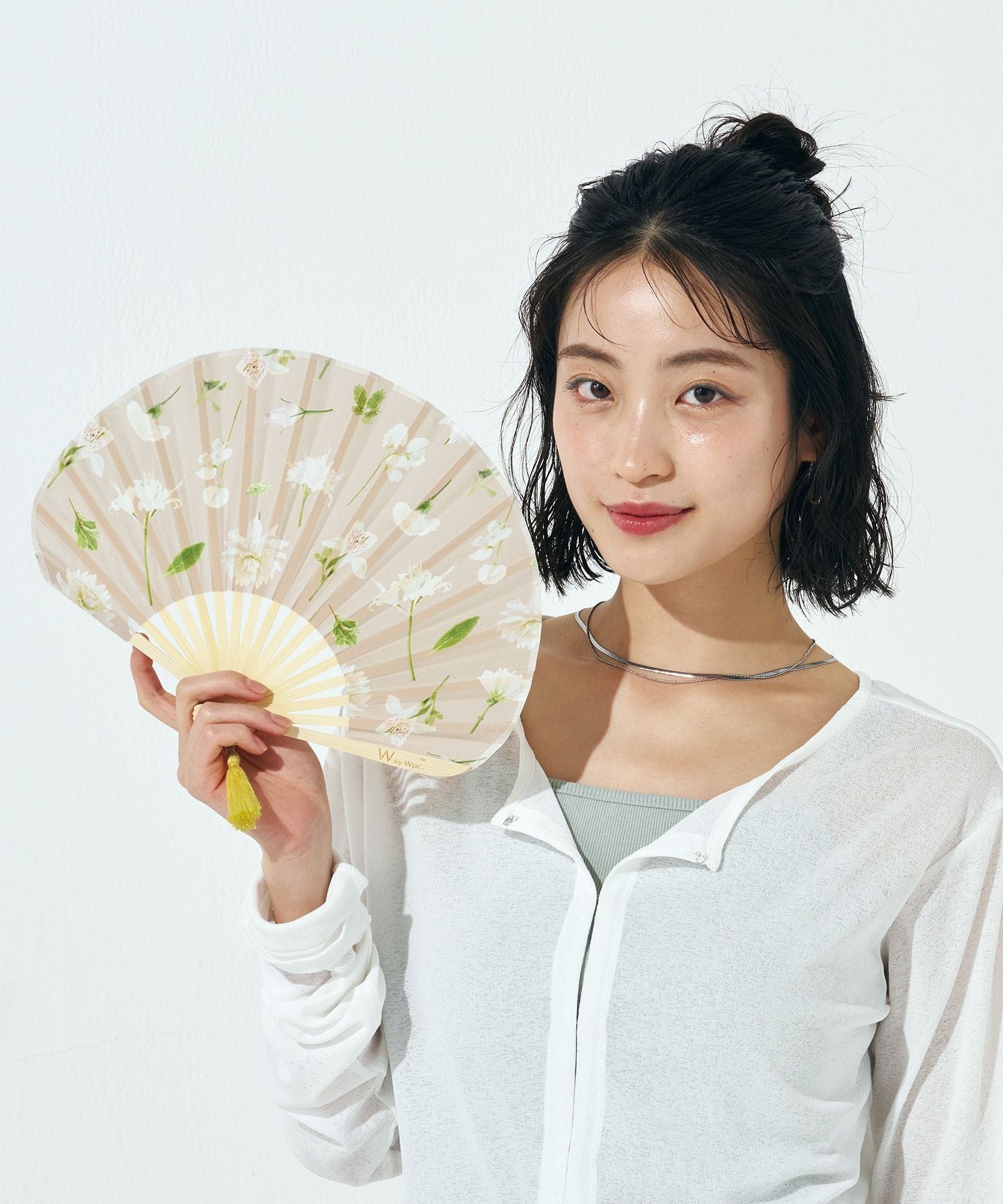 plantica× Wpc.]ギフトボックス入りフラワー扇子 ギフト対象 グッズ