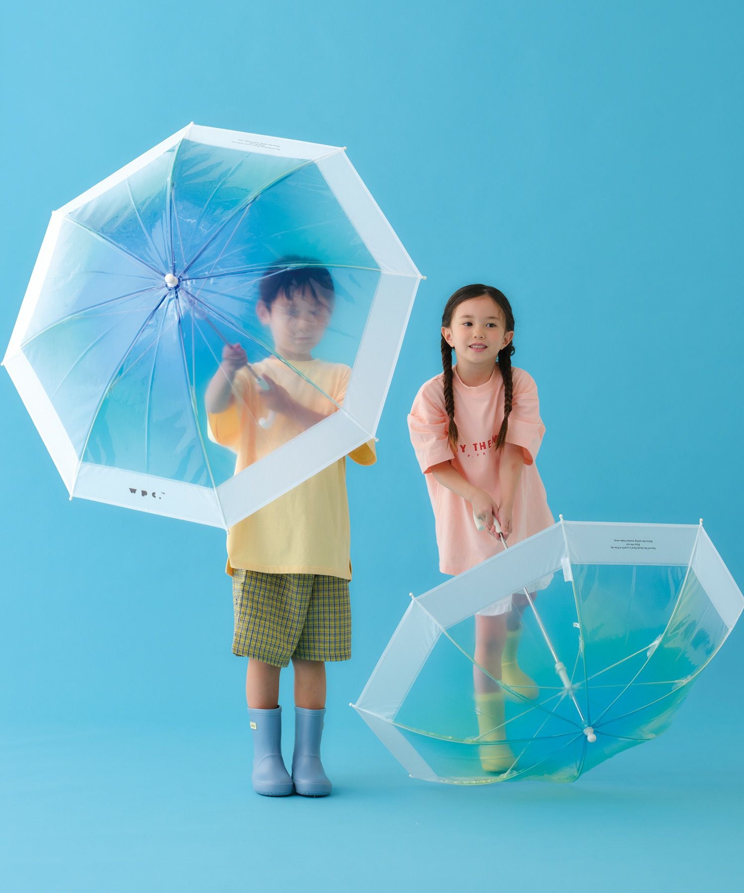 キッズ】空色アンブレラ キッズ 雨傘 長傘 Wpc. KIDS 子ども用
