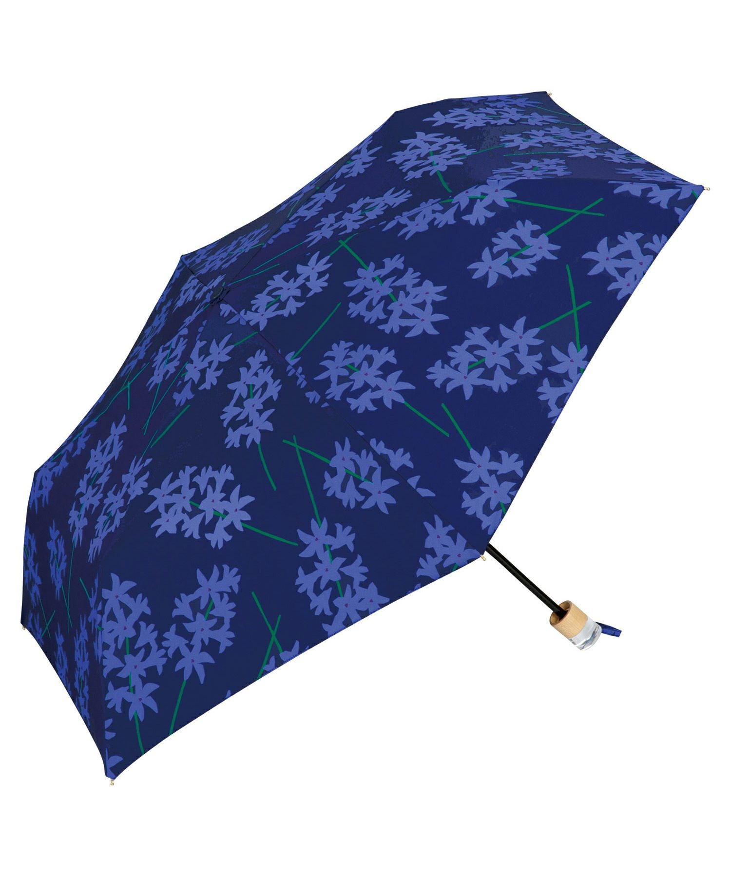 期間限定10％OFF】ヒヤシンス ミニ Wpc. 雨傘 折りたたみ 晴雨兼用