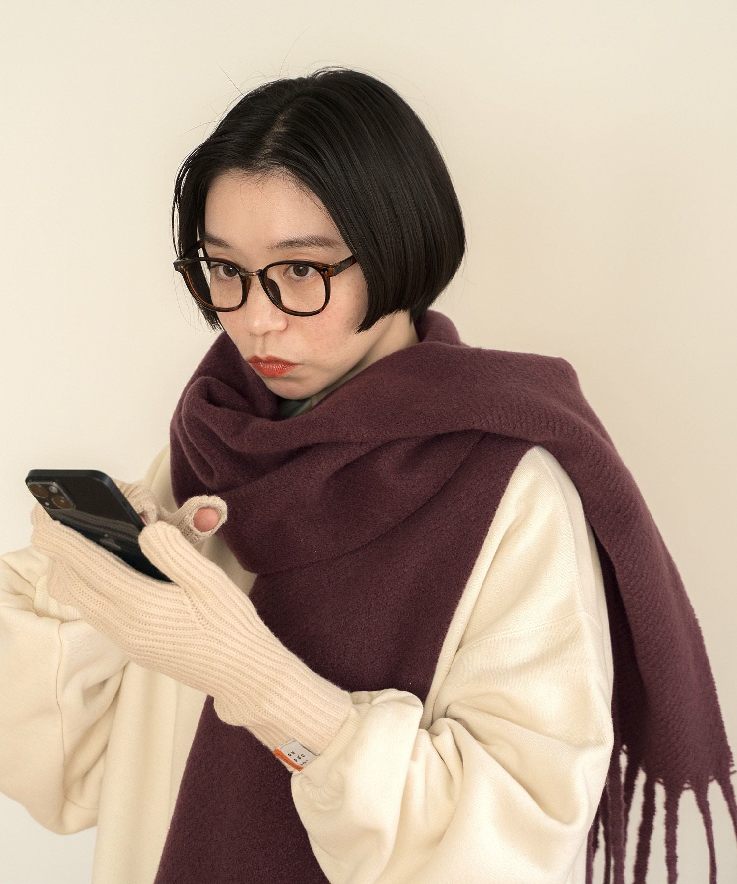 ボリュームフリンジマフラー ONDOO ギフト対象 グッズ | 【公式】Wpc