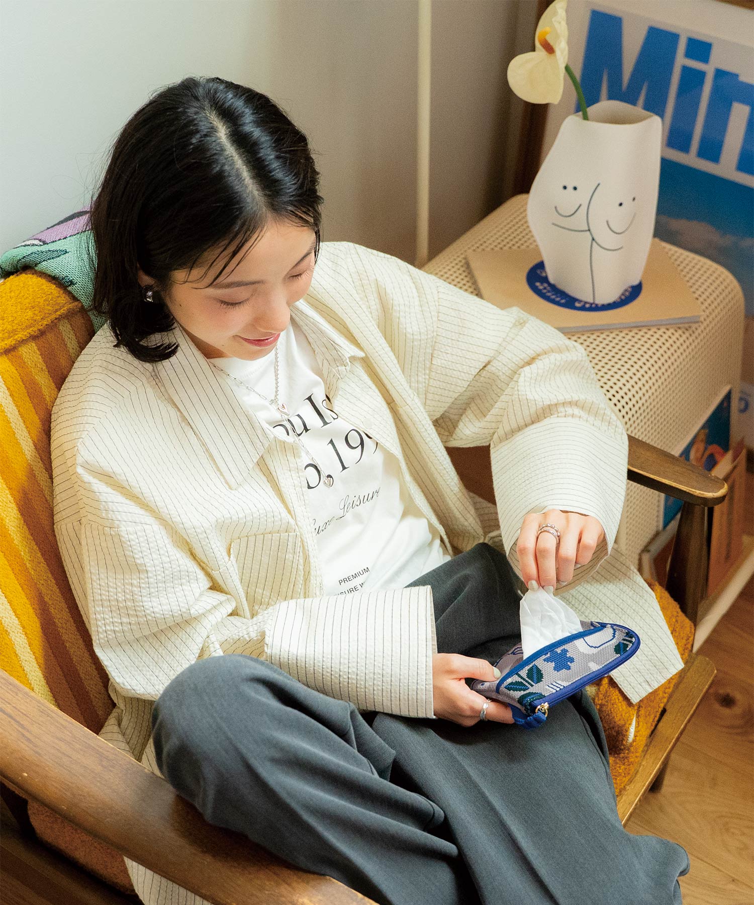 ニットティッシュポーチ Wpc. Patterns ギフト対象 グッズ ≪メール便
