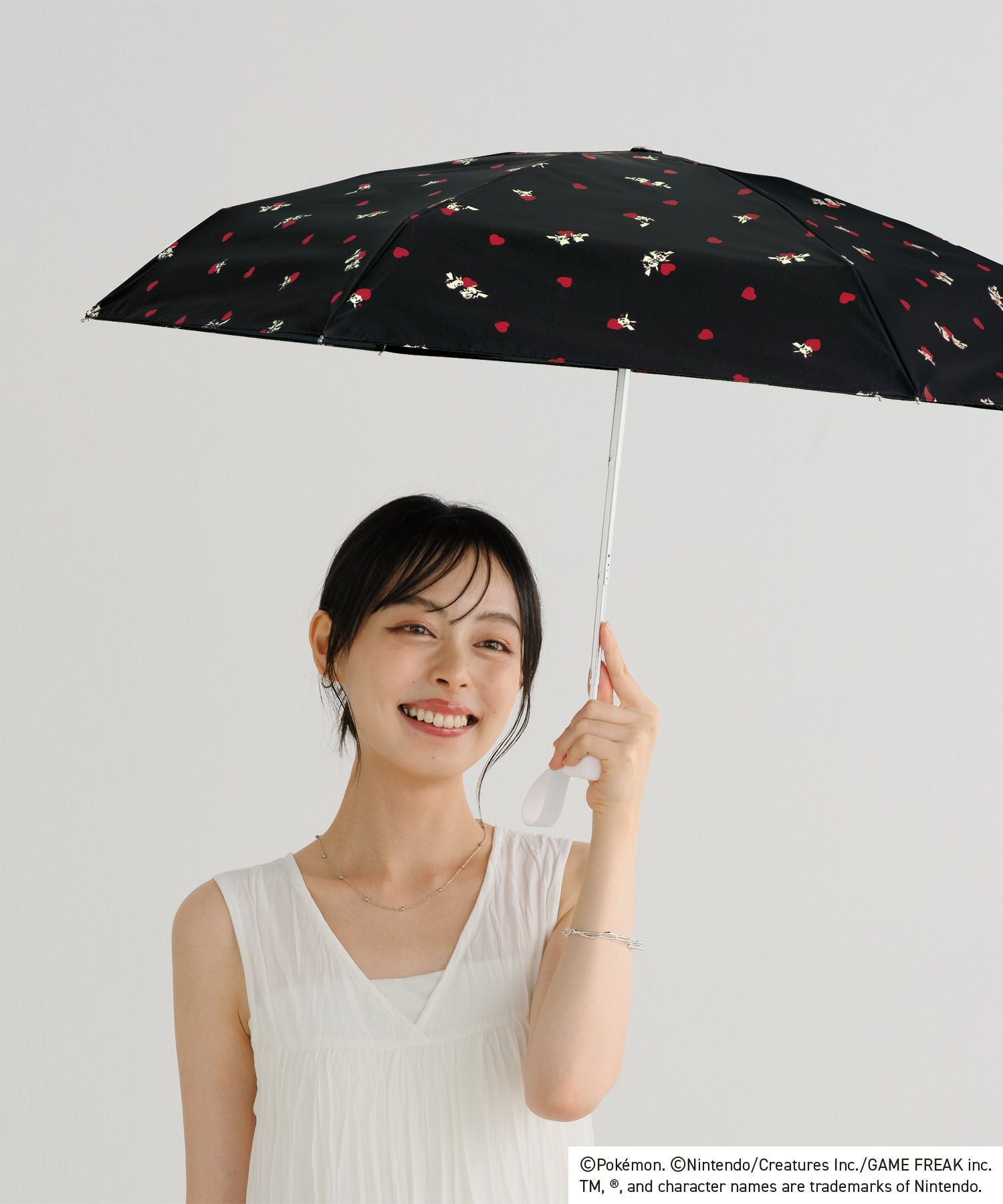 ポケモン 遮光 いっしょにいると しあわせ ミニ 日傘 折りたたみ