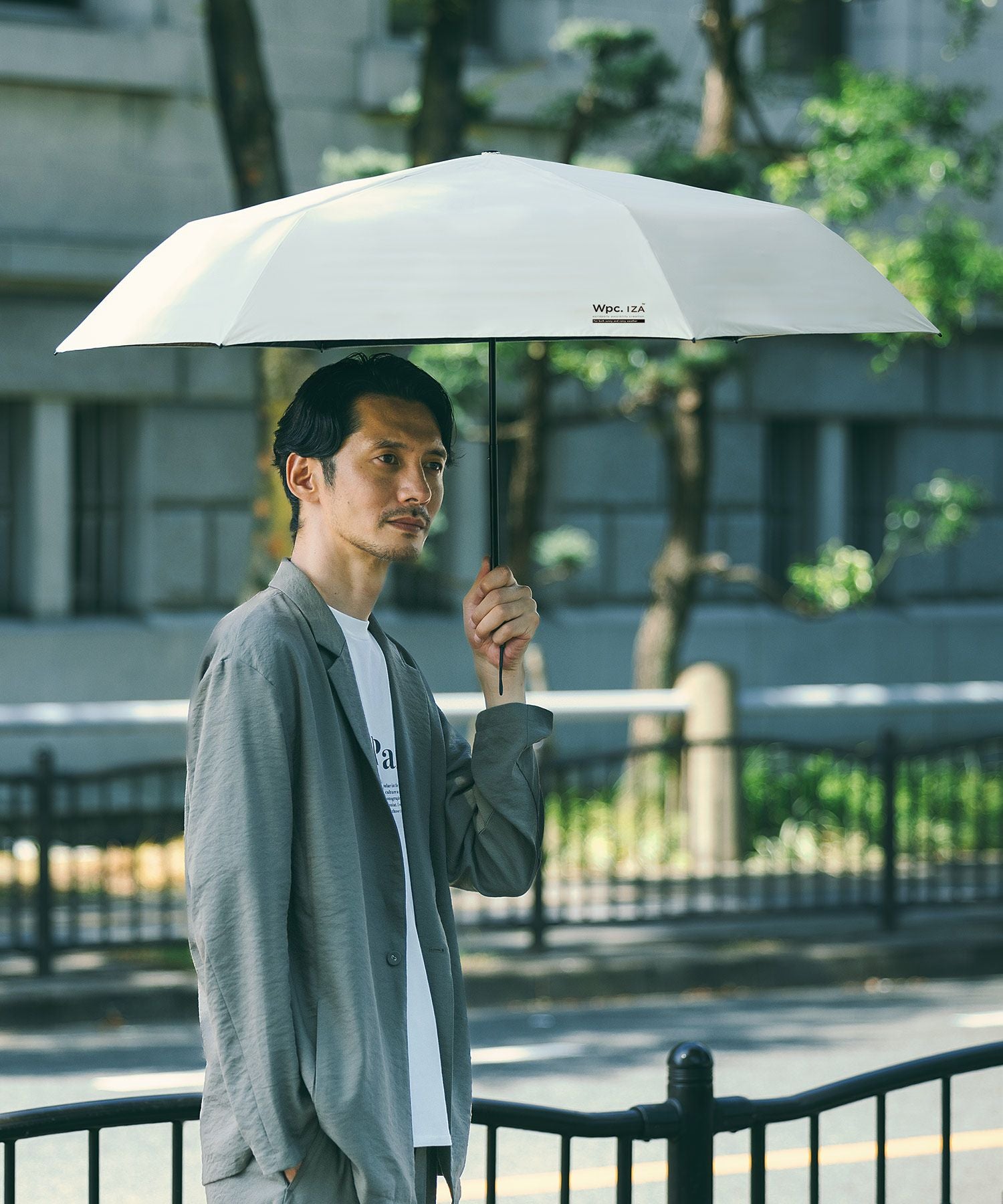 大人の男性のための晴雨兼用傘 Wpc. IZA (イーザ)