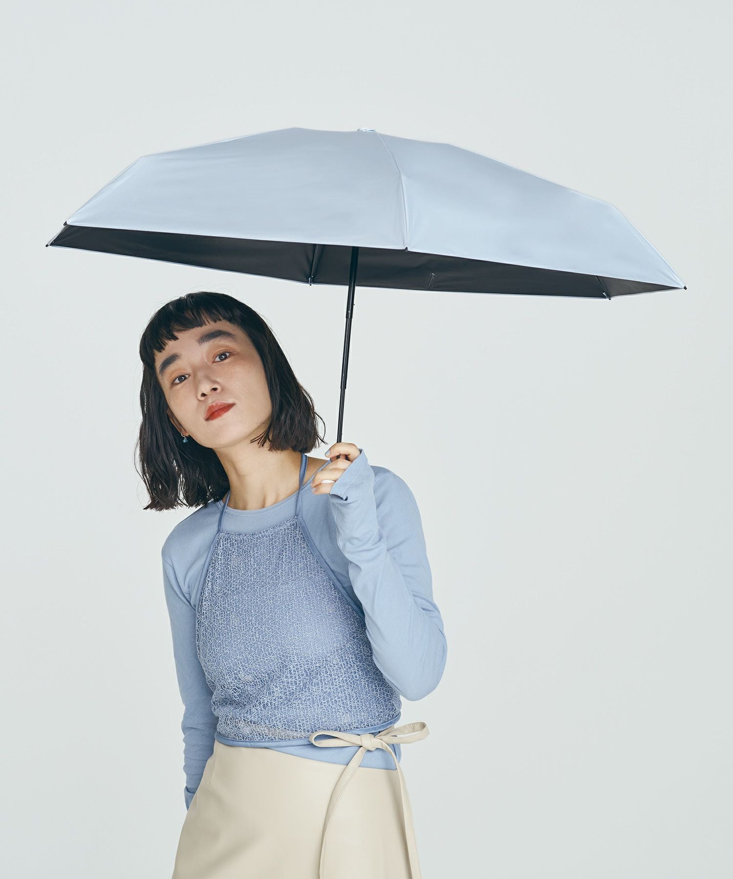 遮光 エアリアルタイニー 日傘 折りたたみ ギフト対象 晴雨兼用 Wpc