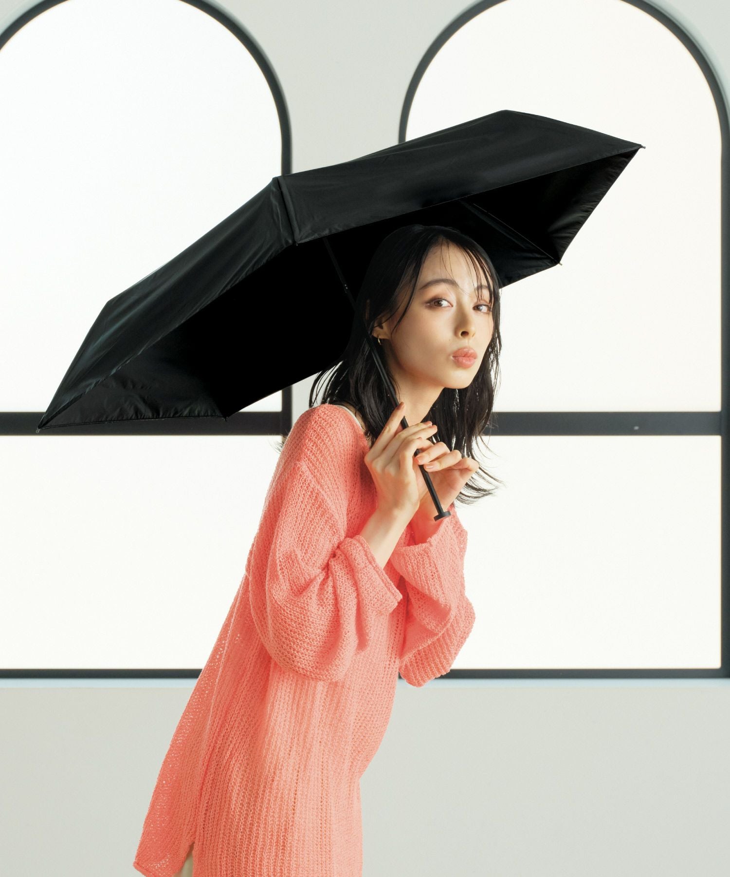 go-koh (ゴコウ) 【遮光超軽量】 50cm 55cm 日傘 折りたたみ 晴雨兼用