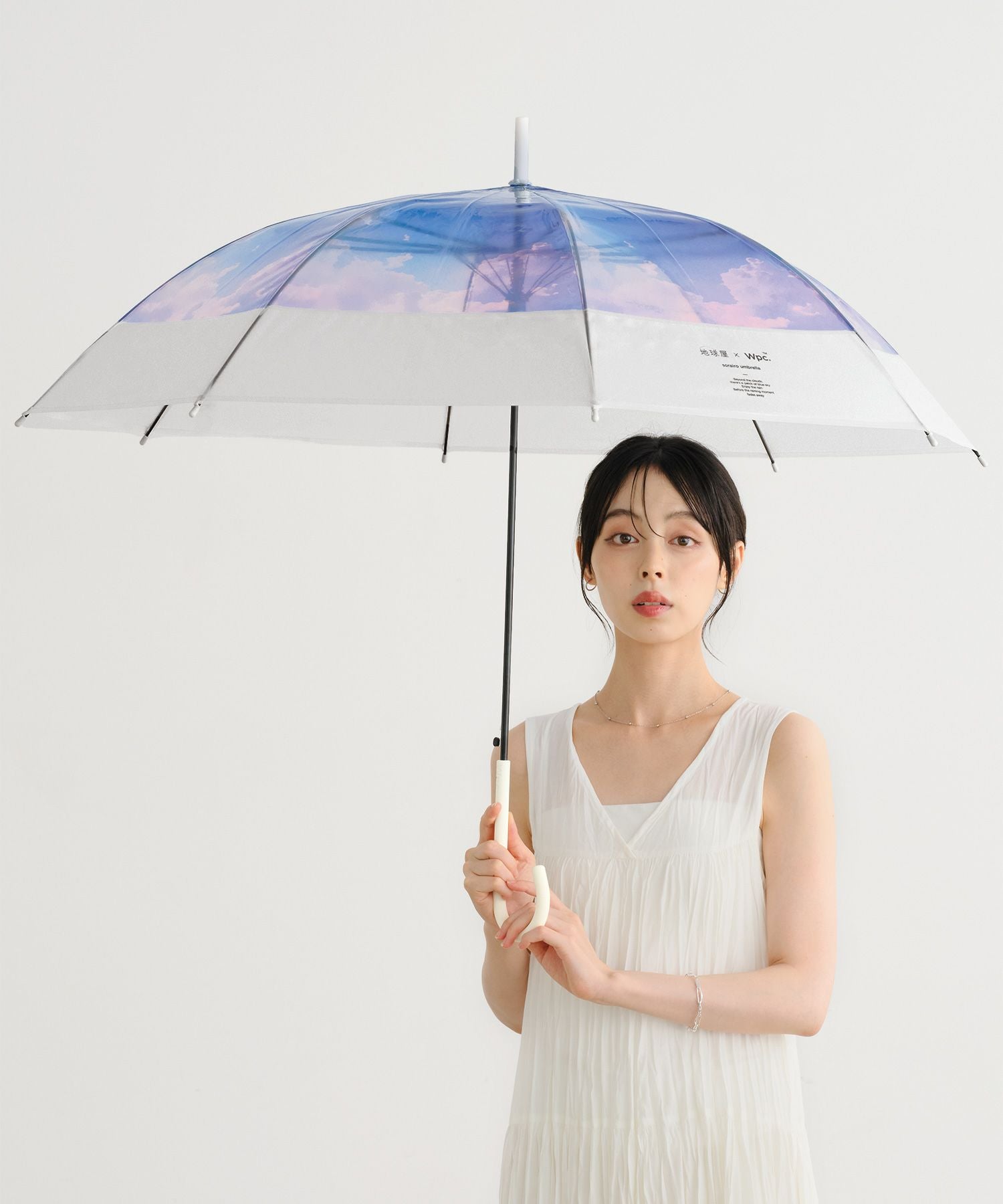 ビニール傘]地球屋×Wpc. 空色アンブレラ 雨傘 長傘 | 【公式】Wpc