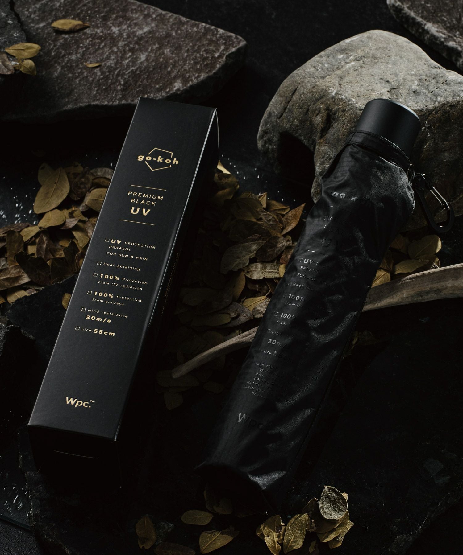 Wpc. go-koh Wind Resistant 55 — Black