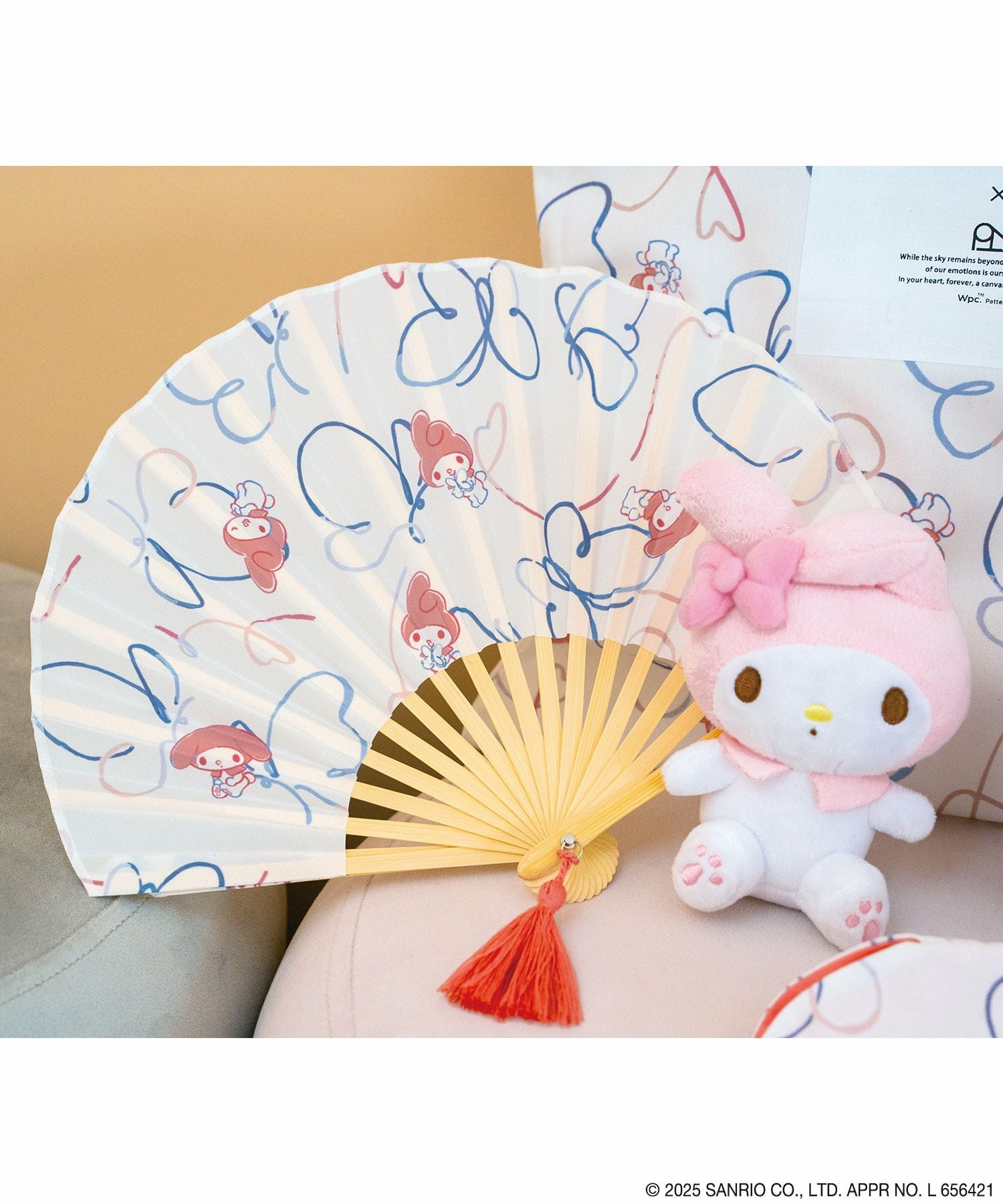 サンリオキャラクターズ×Wpc. Patterns ギフトボックス入り扇子 グッズ