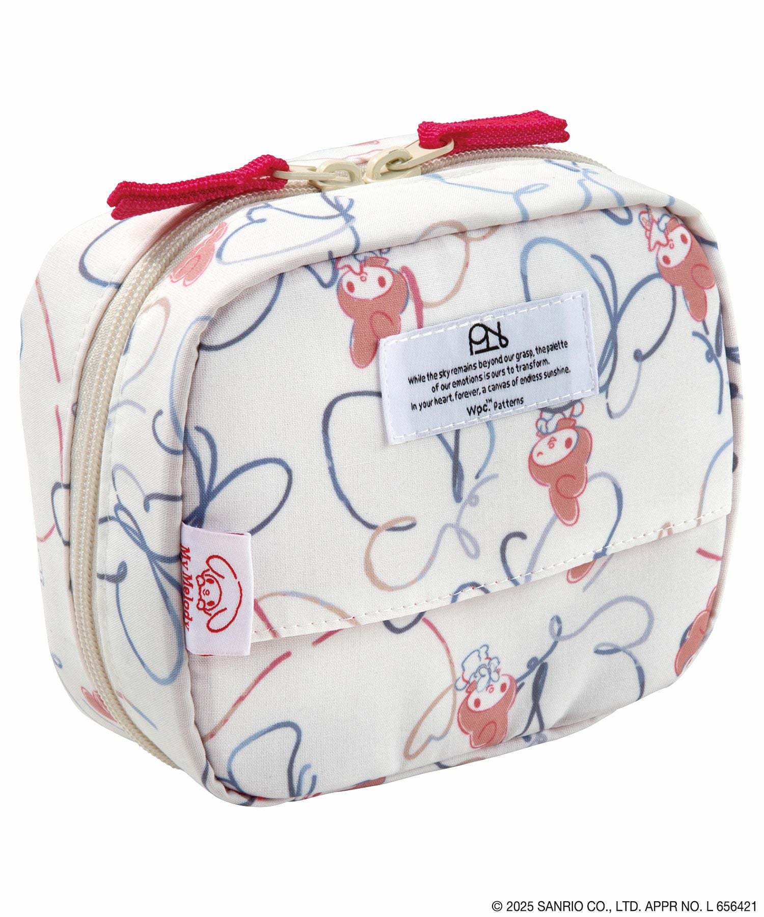サンリオキャラクターズ×Wpc. Patterns はっ水スクエアポーチ グッズ