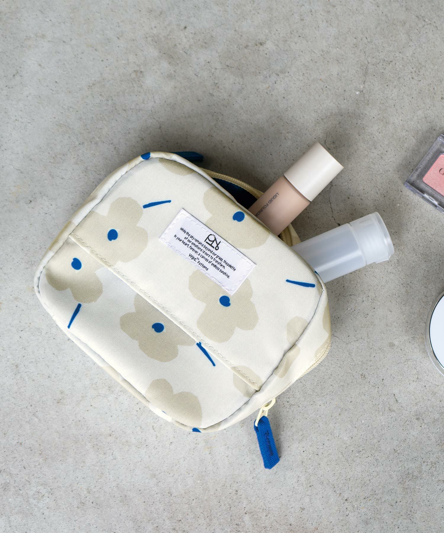 Water-Repellent Square Pouch