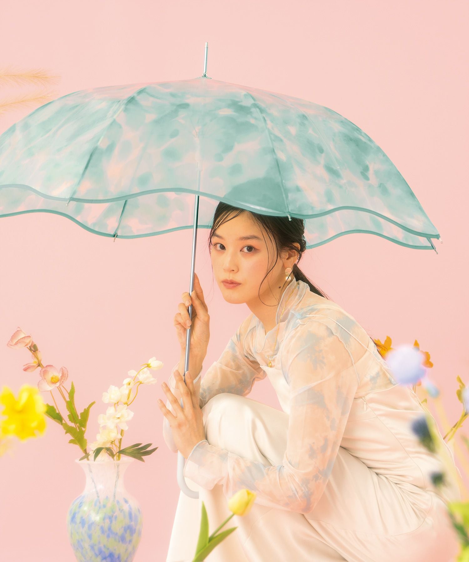 ビニール傘]フラワーベースアンブレラ 雨傘 長傘 Wpc. | 【公式】Wpc