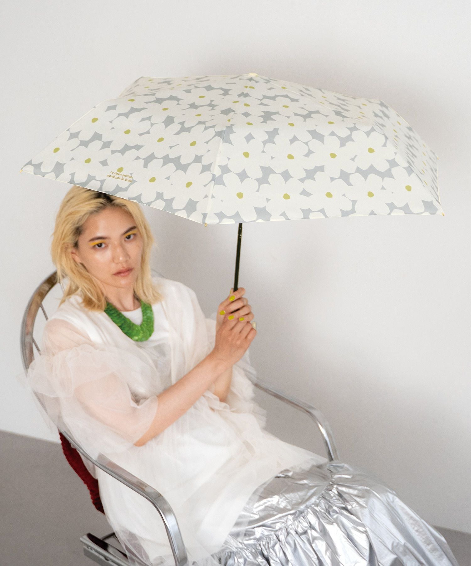 フロラージュ ミニ 雨傘 折りたたみ 晴雨兼用 ギフト対象 Wpc