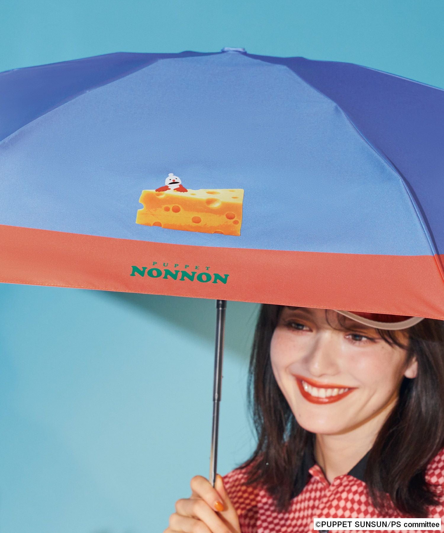 パペットスンスン × Wpc. 遮光フルーツ ミニ 日傘 折りたたみ 晴雨兼用