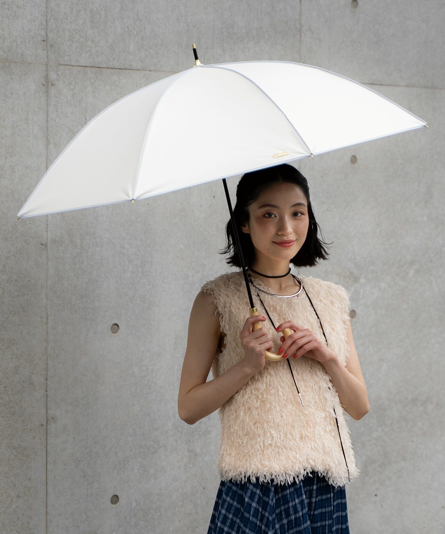 遮光プレーンパイピング 日傘 長傘 晴雨兼用 Wpc. | 【公式】Wpc